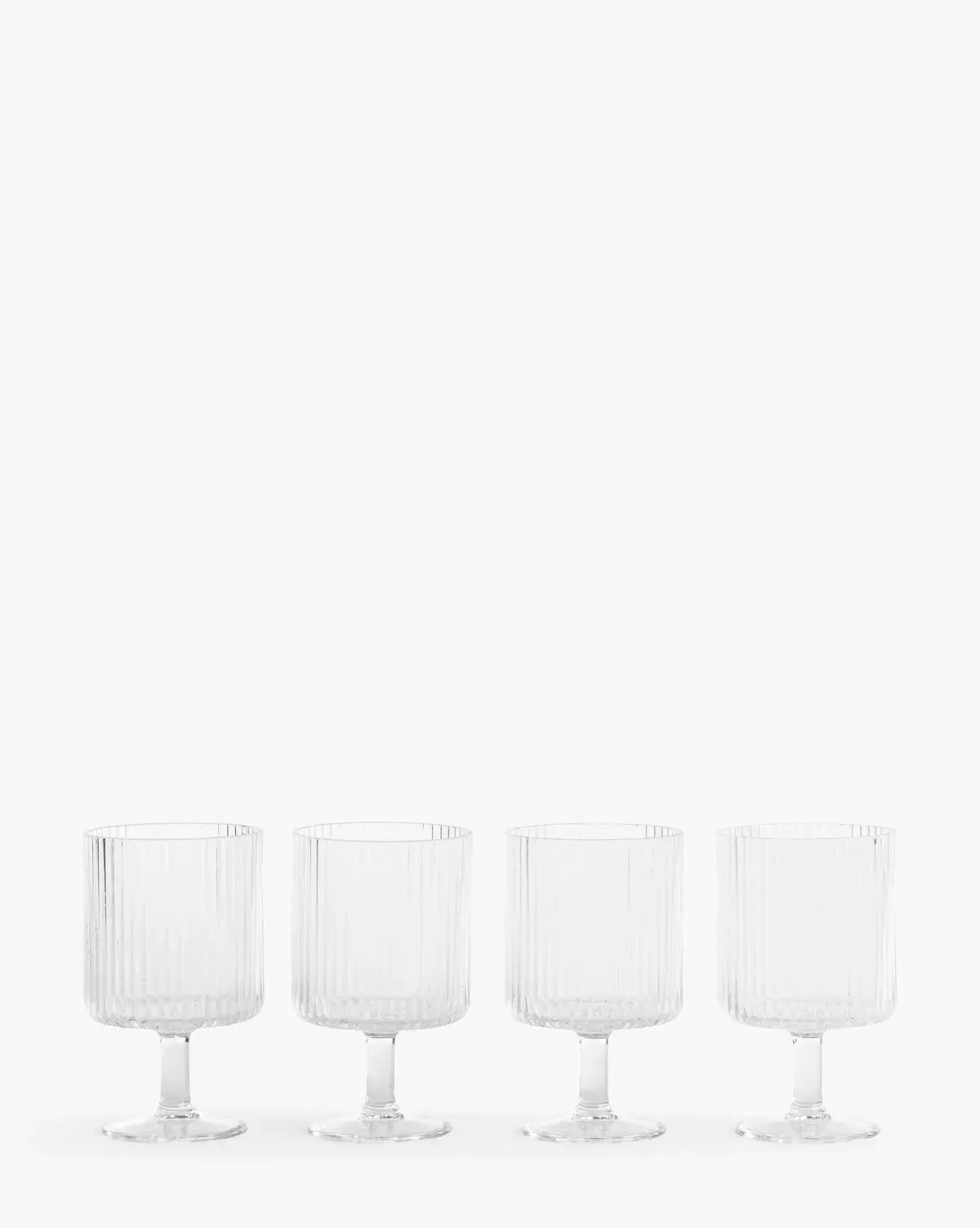 Sanibel Acrylic Goblets Set of 4 - Clear product