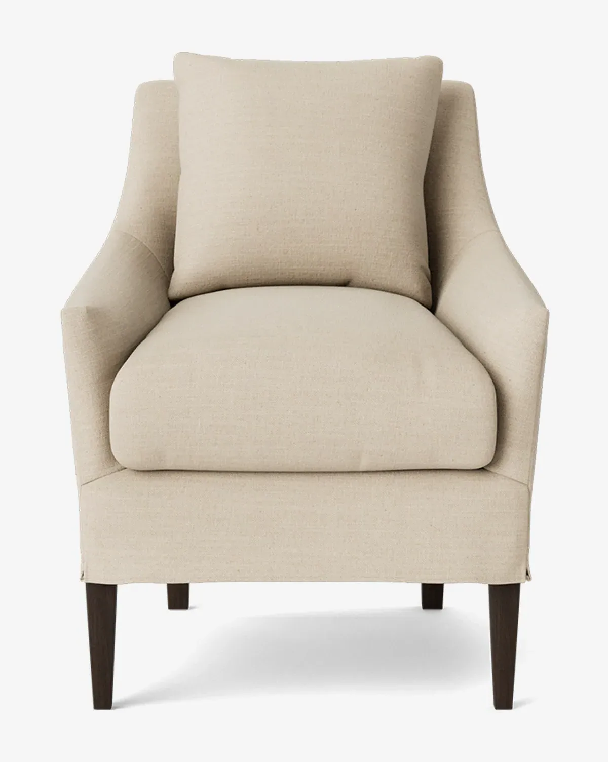 Sascha Slipcover Dining Chair - Bisque Linen product
