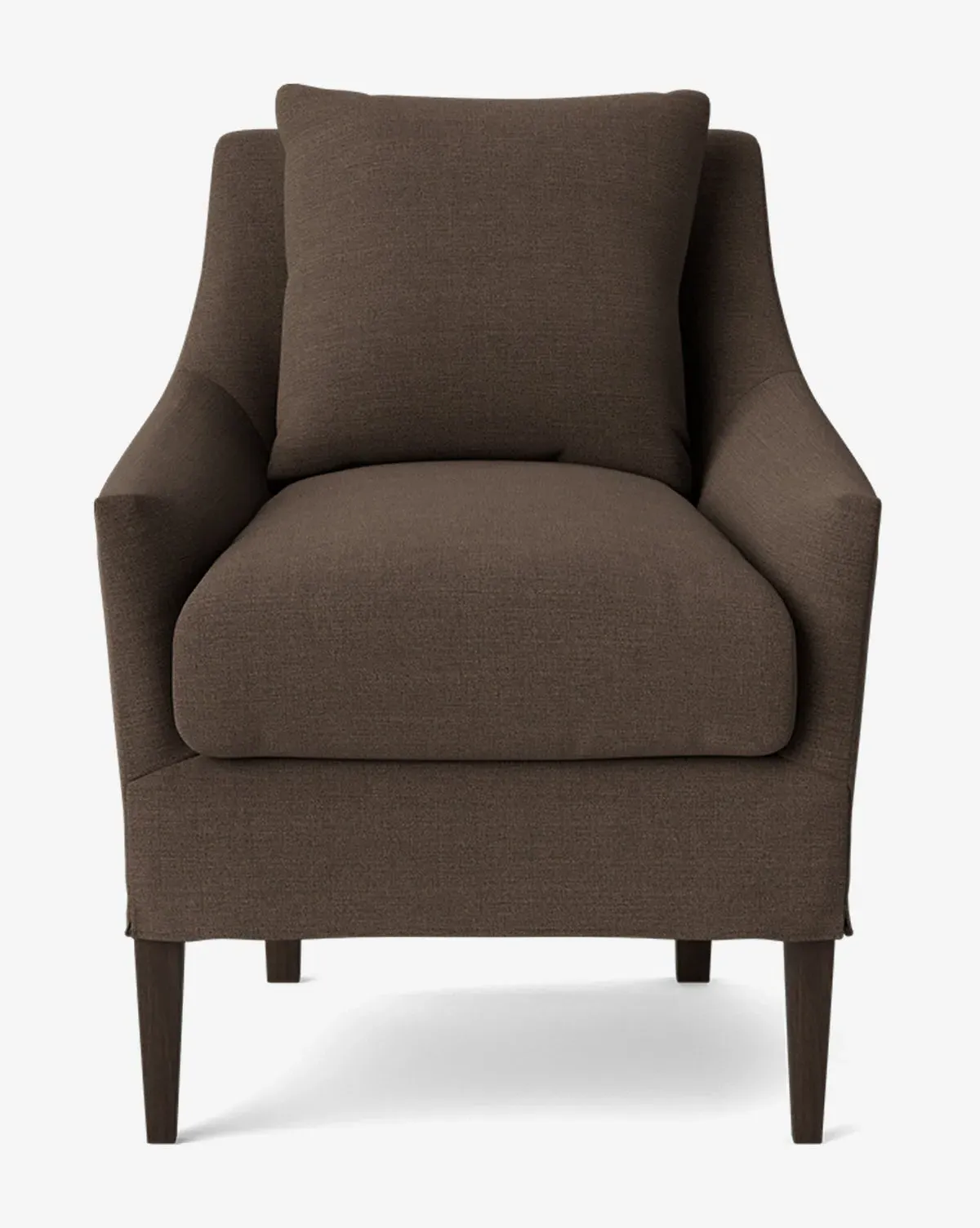 Sascha Slipcover Dining Chair - Coffee, Crypton product