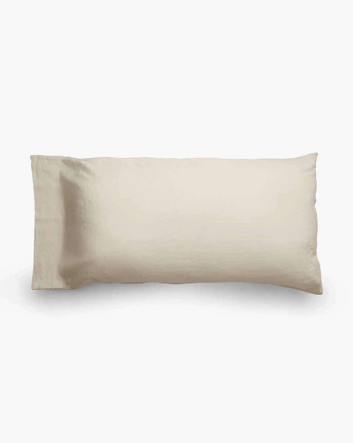 Saville Standard Linen Pillowcase Set of 2 - Flax product