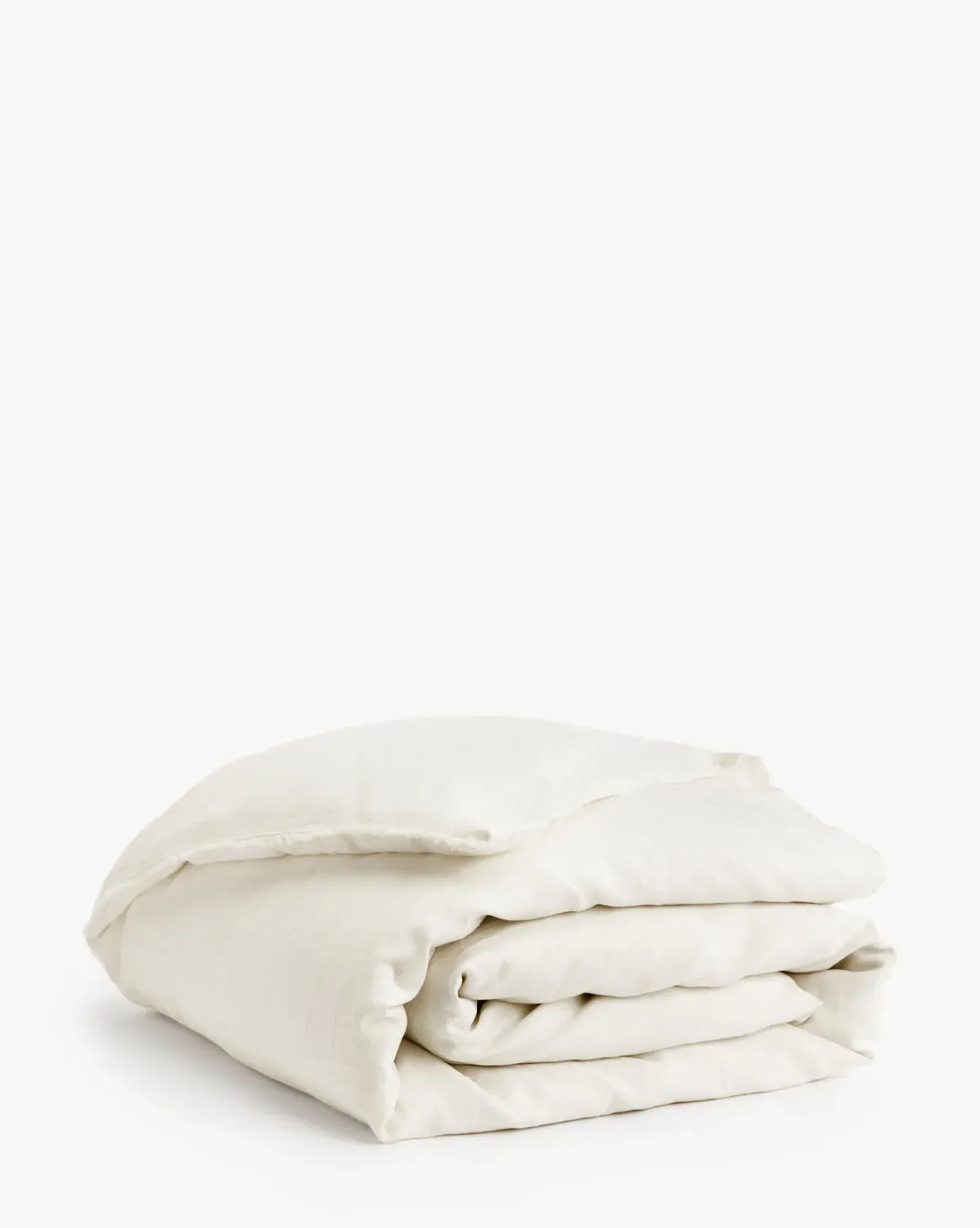 Saville Twin Linen Duvet Cover - Cream product