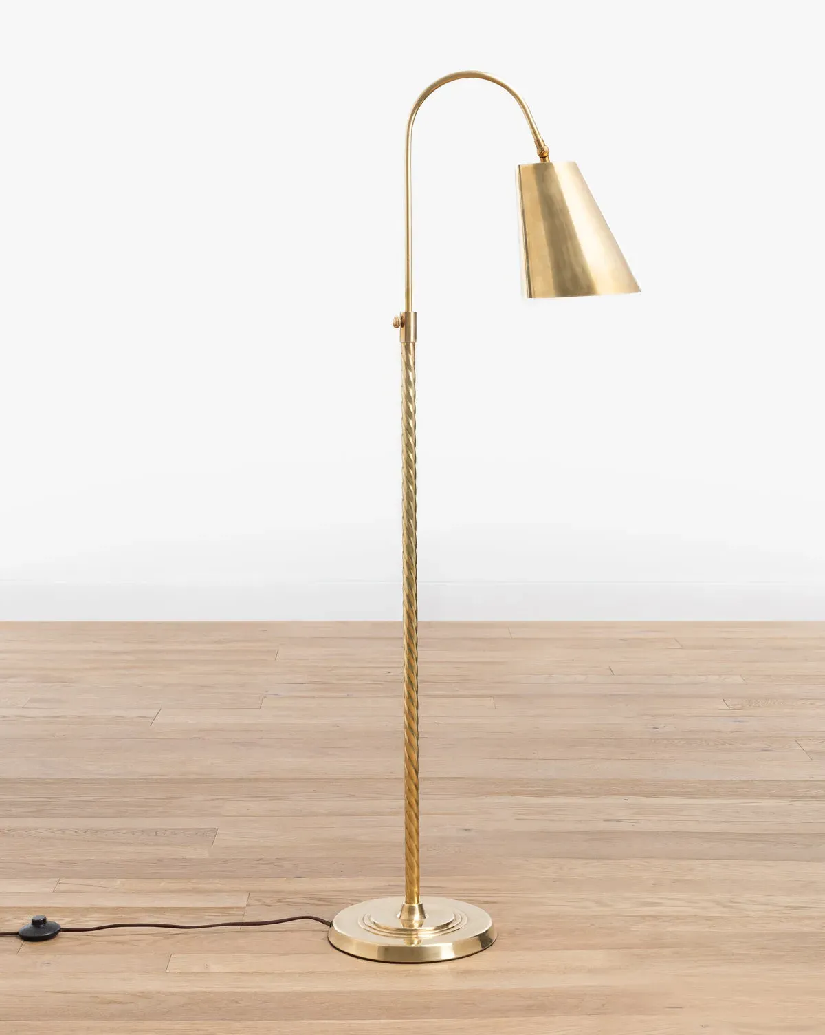Saylor Floor Lamp - Brass product