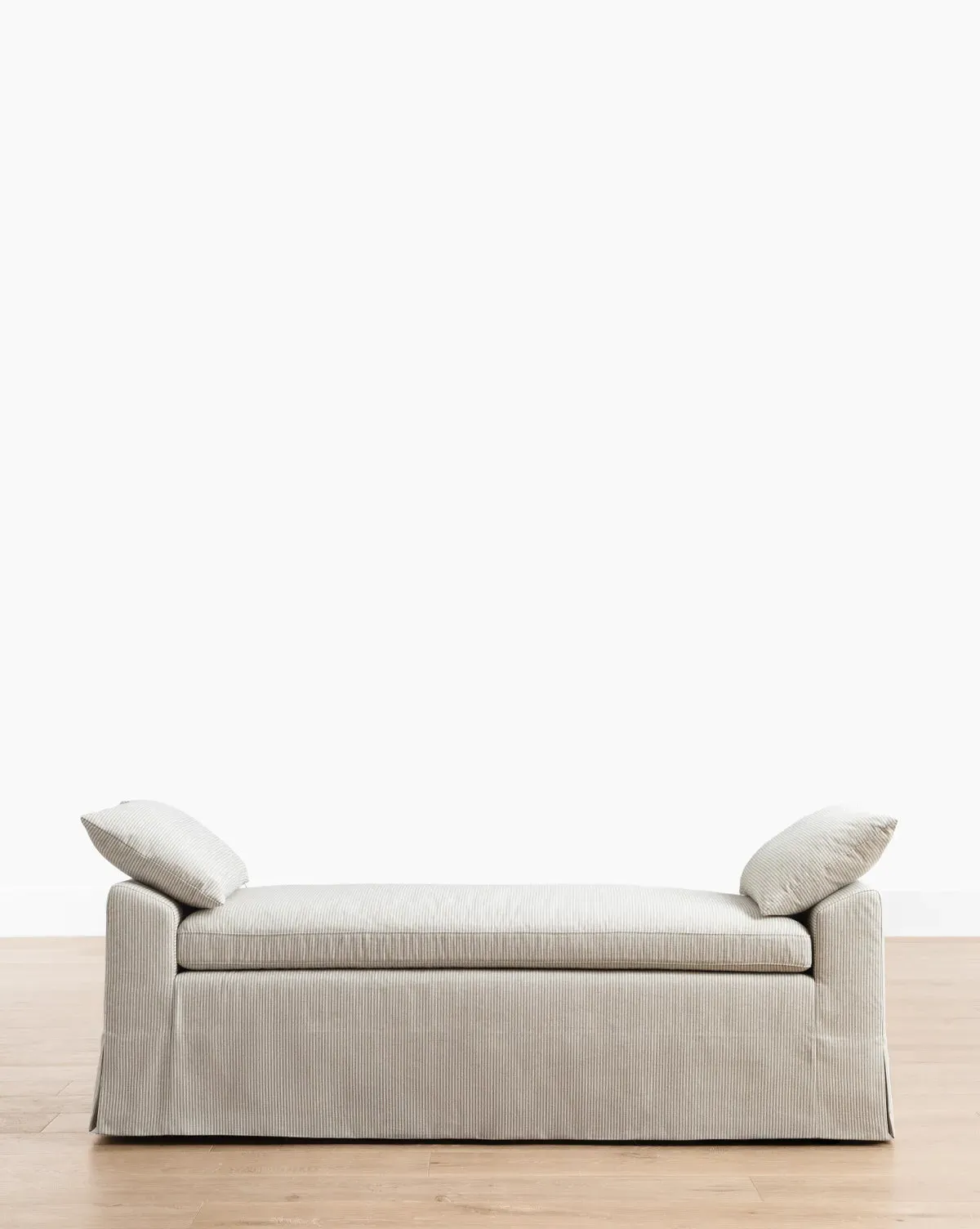 Scaletta Bench - Natural & Ivory Stripe, Linen product