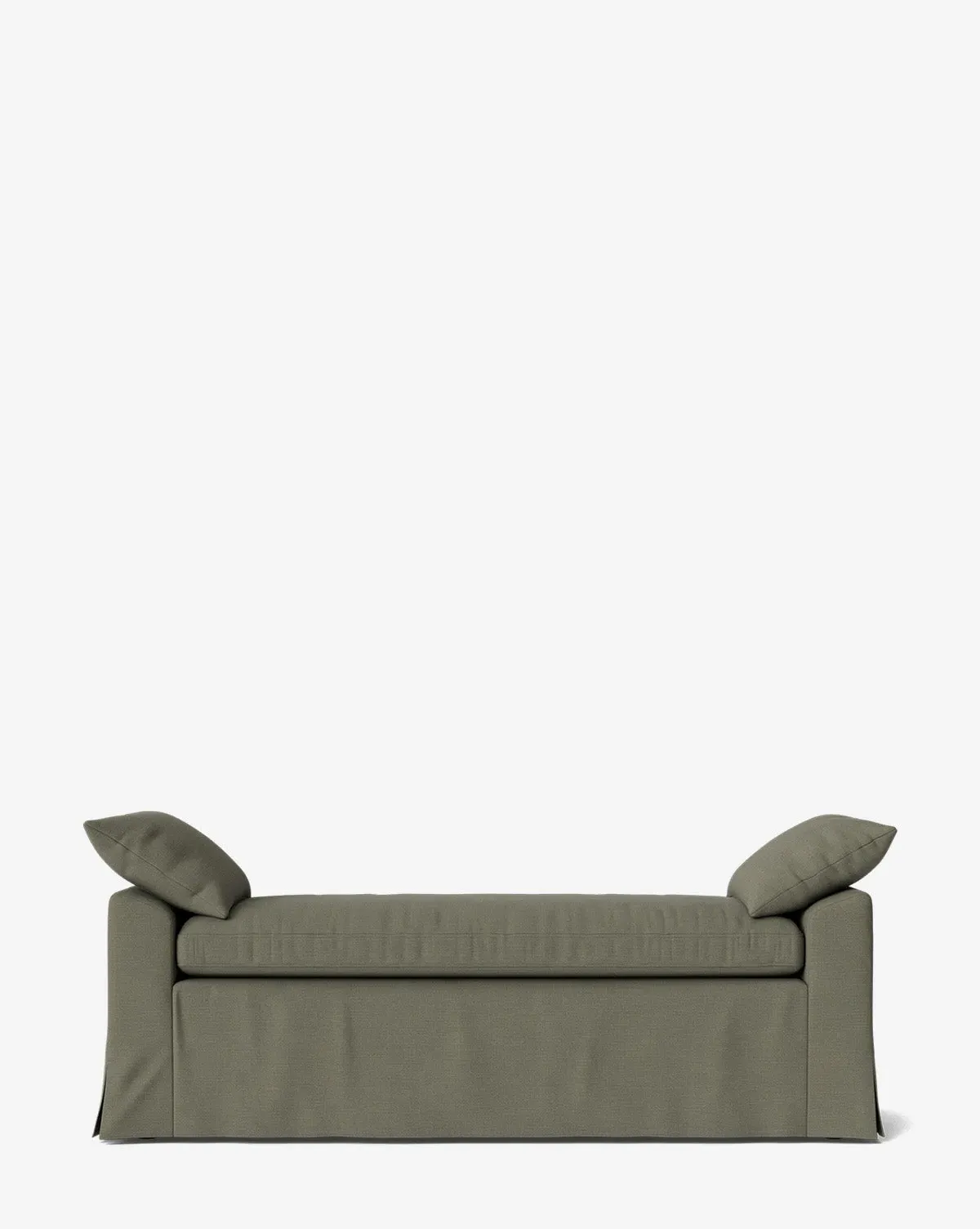Scaletta Bench - Perennials Ivy Stripe Upholstery product