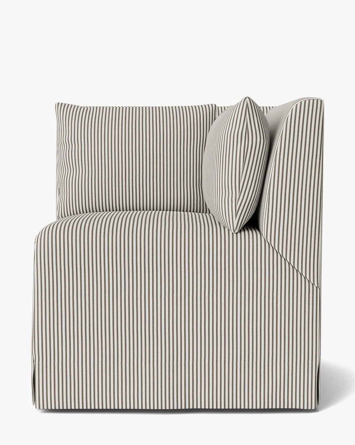 Scaletta Modular Corner Banquette - Iron, Perennials product