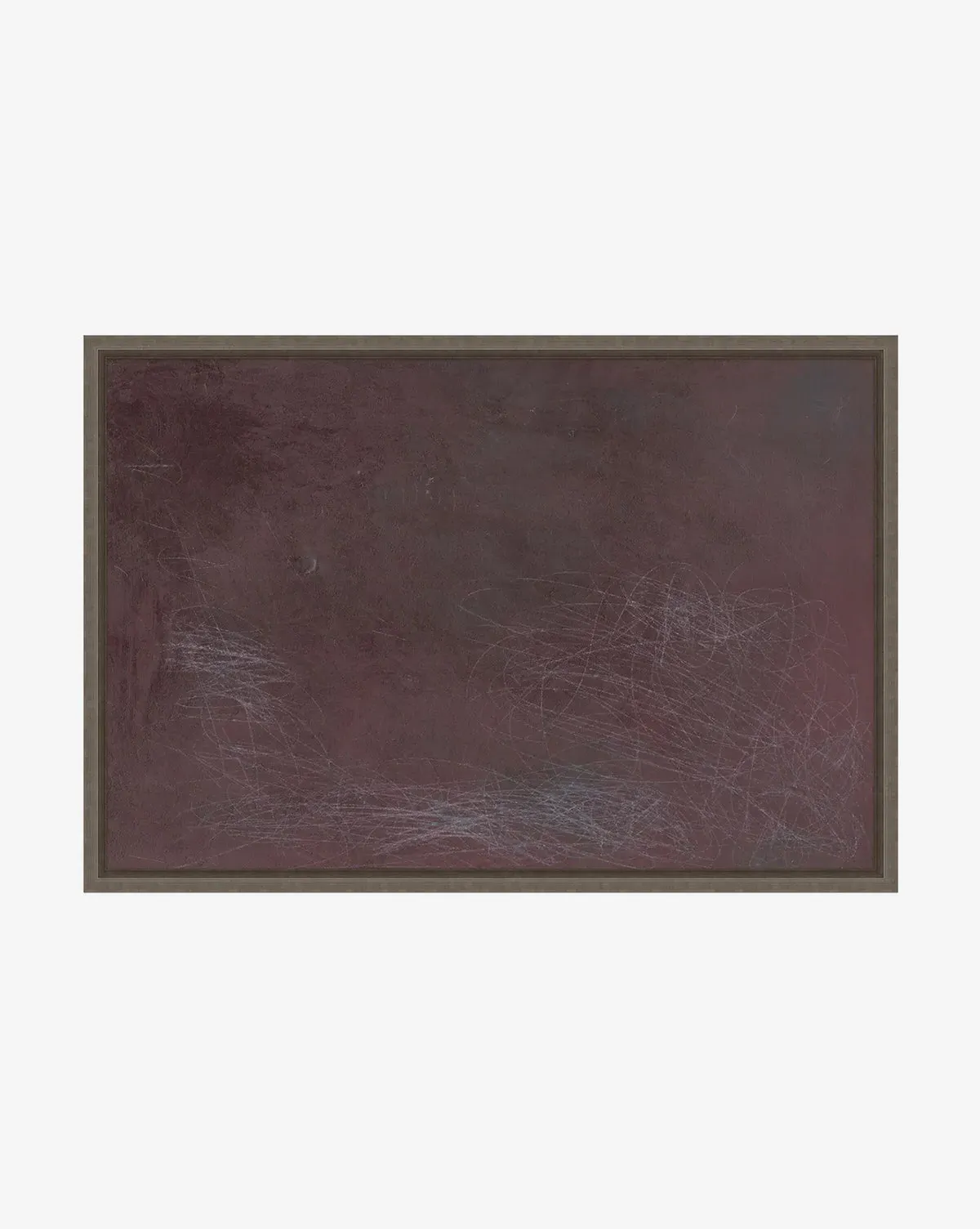 Scarlet Scribbles Abstract Wall Art Print product