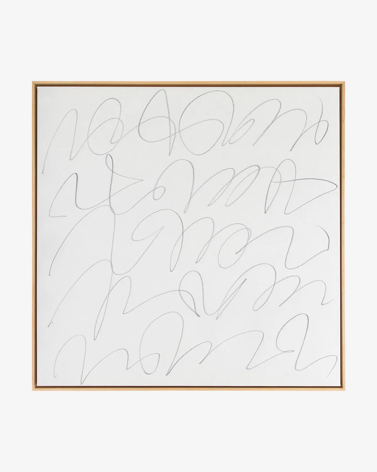 Scattered Thoughts Canvas Artwork with Floater Frame product