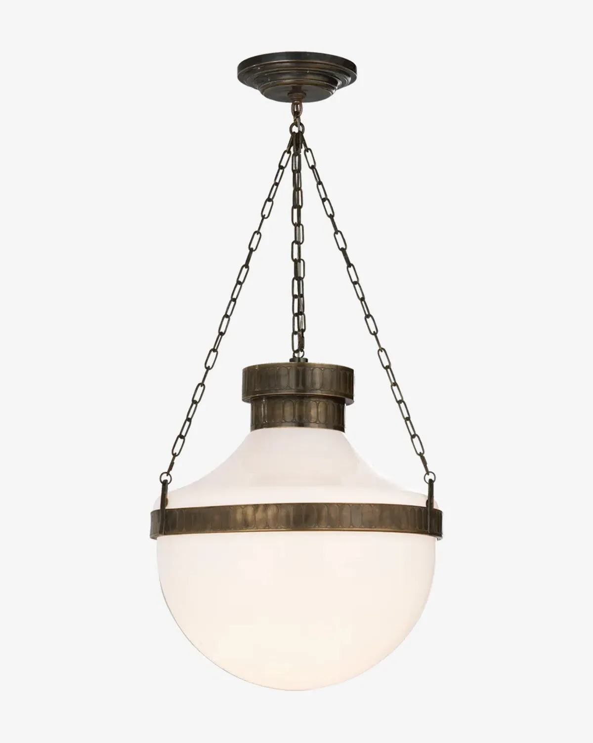 Schoolhouse Lantern - Antique Brass product