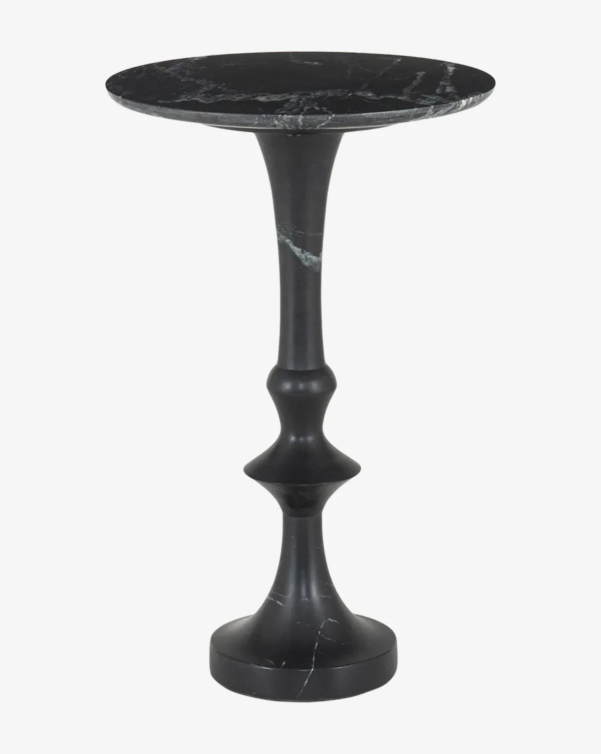 Sconset Side Table - Black, Marble product