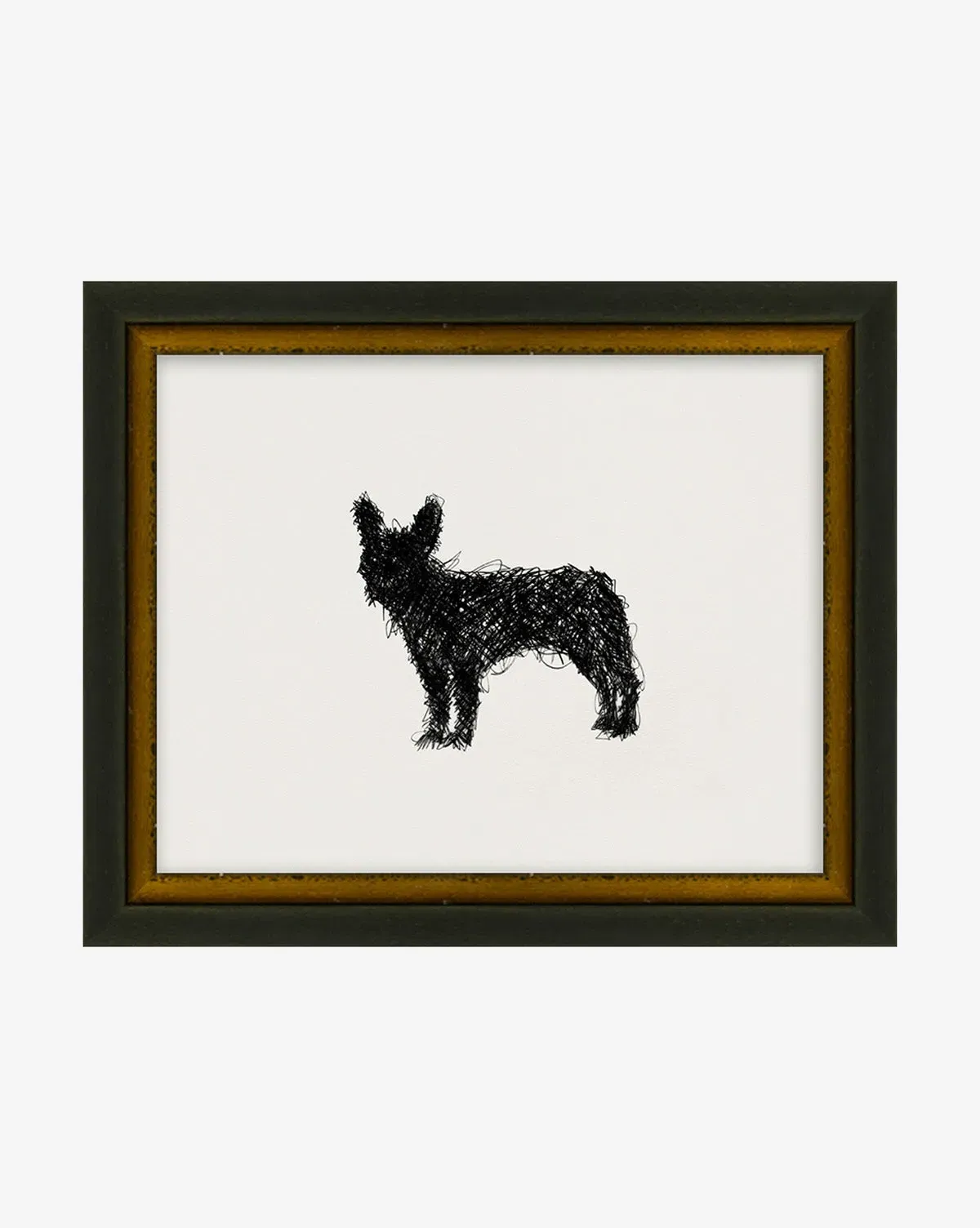 Scribbled Dog Wall Art product