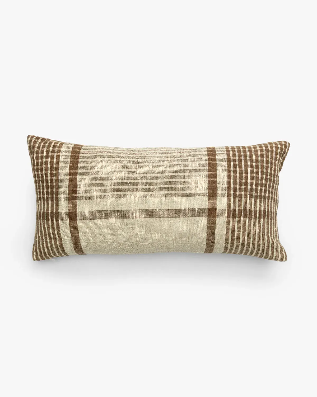 Sedgewick Plaid Pillow Cover - Brown product