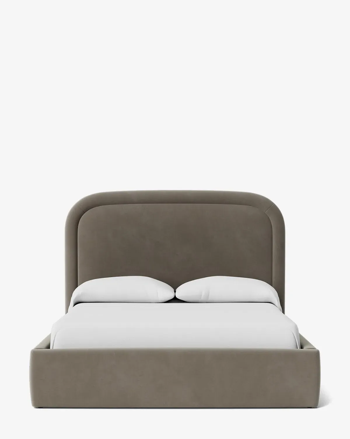 Selby Queen Size Bed Frame - Dovetail, Velvet product