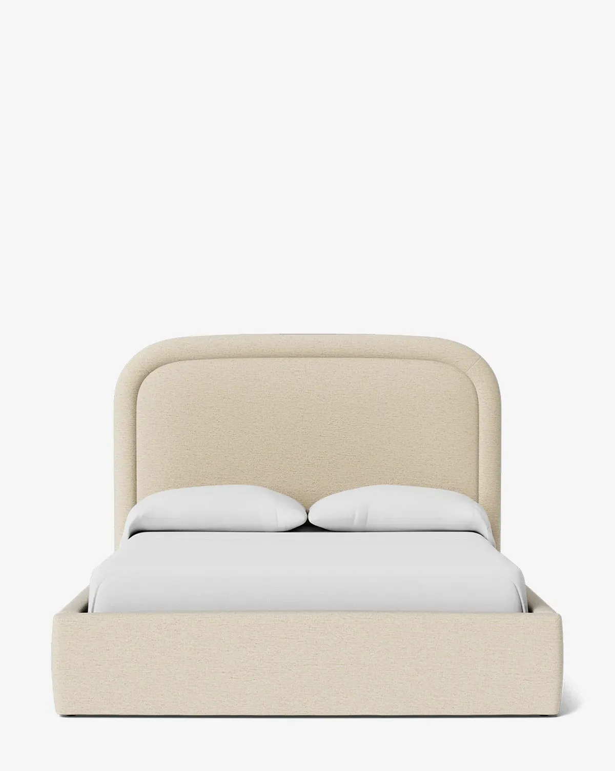 Selby Queen Size Bed Frame - Parchment, Crypton product
