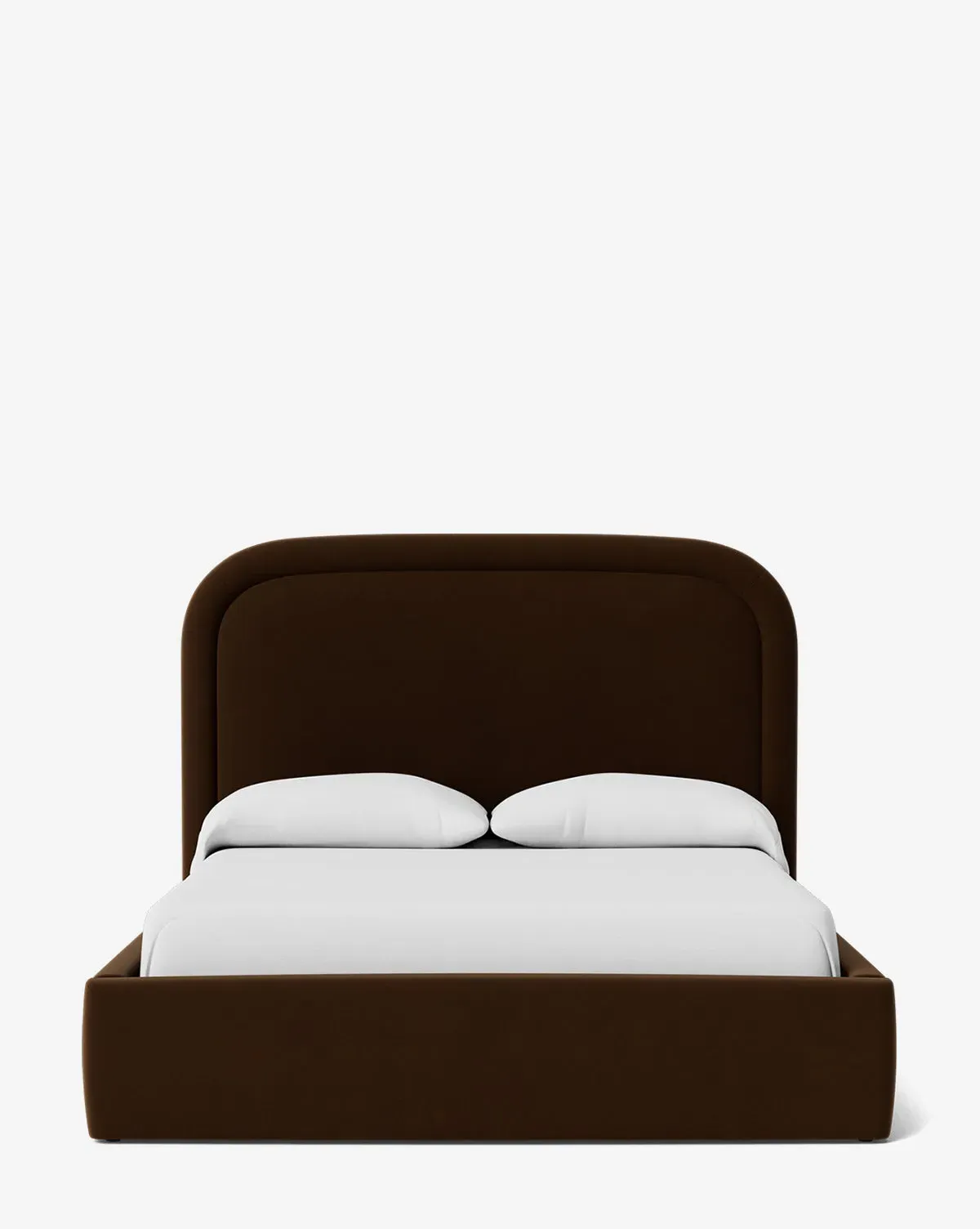 Selby Queen Size Bed Frame - Praline, Velvet product