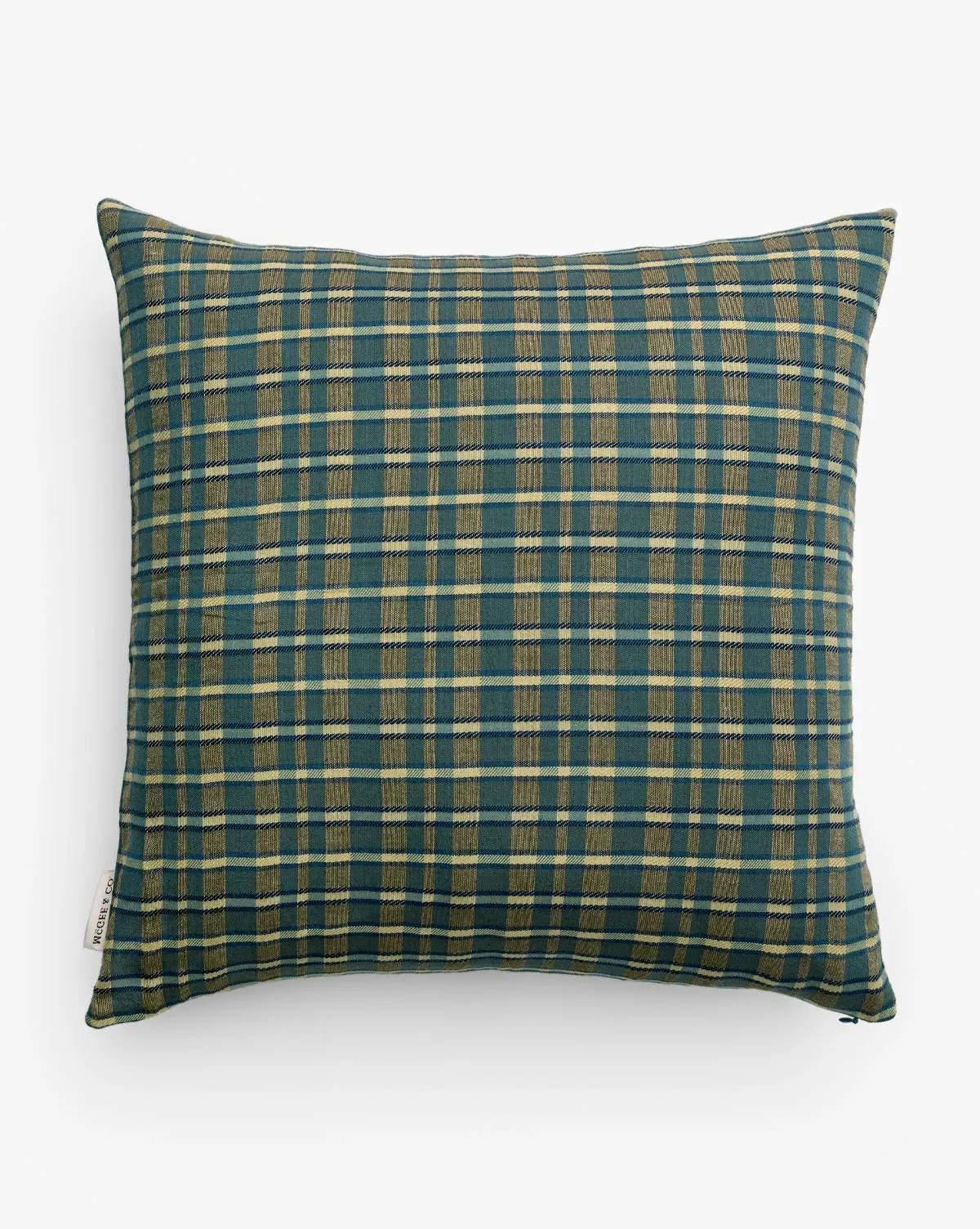 Selwyn Plaid Pillow Cover - Blue product