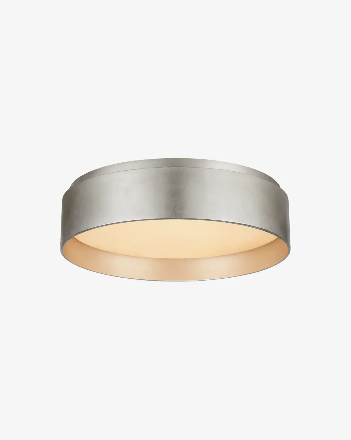 Shaw Small Flush Mount - Burnished Silver Leaf product