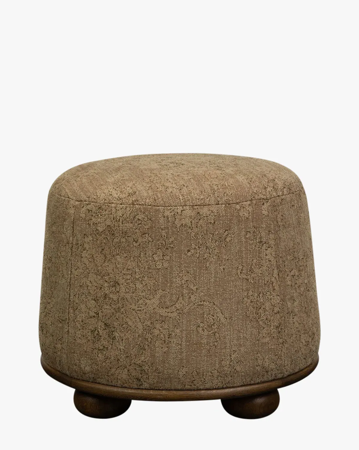 Sheridan Round Ottoman - Cafe product