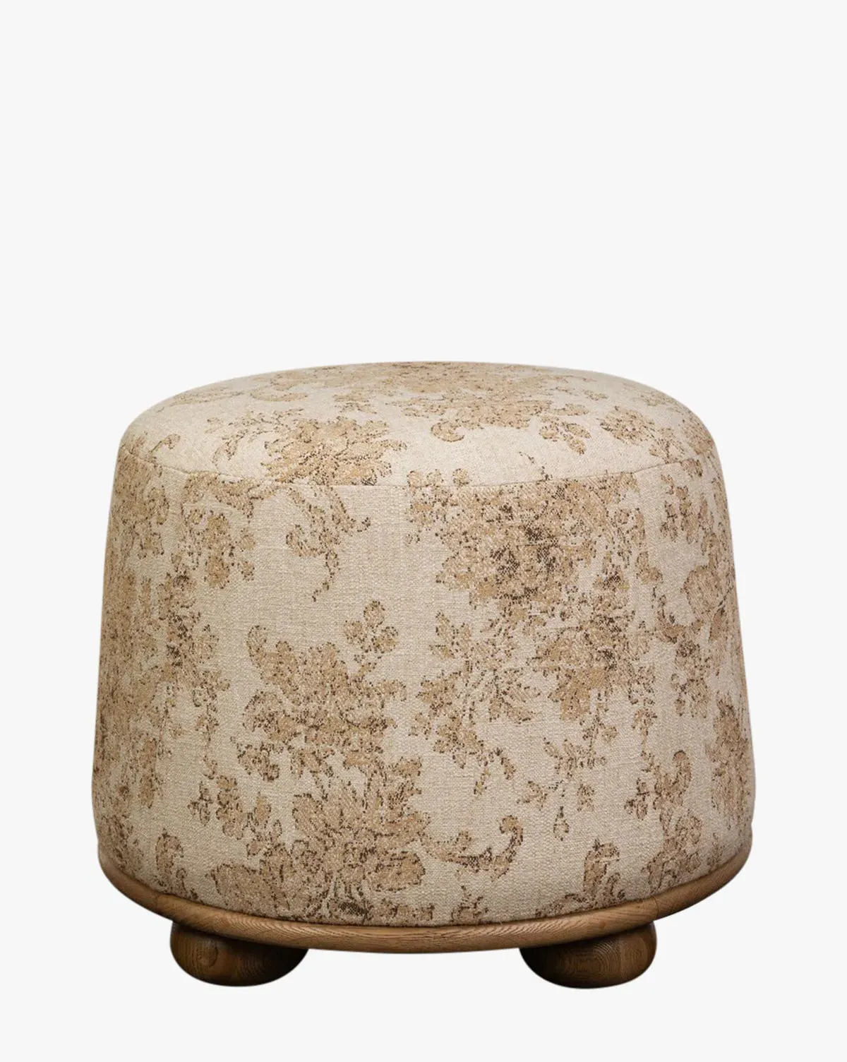 Sheridan Round Ottoman - Natural product