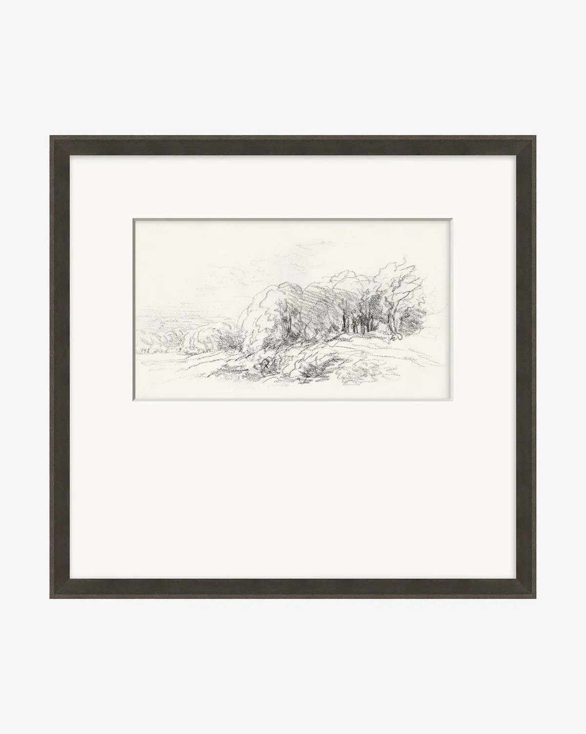 Sketch Landscape I Framed Wall Art - Black product