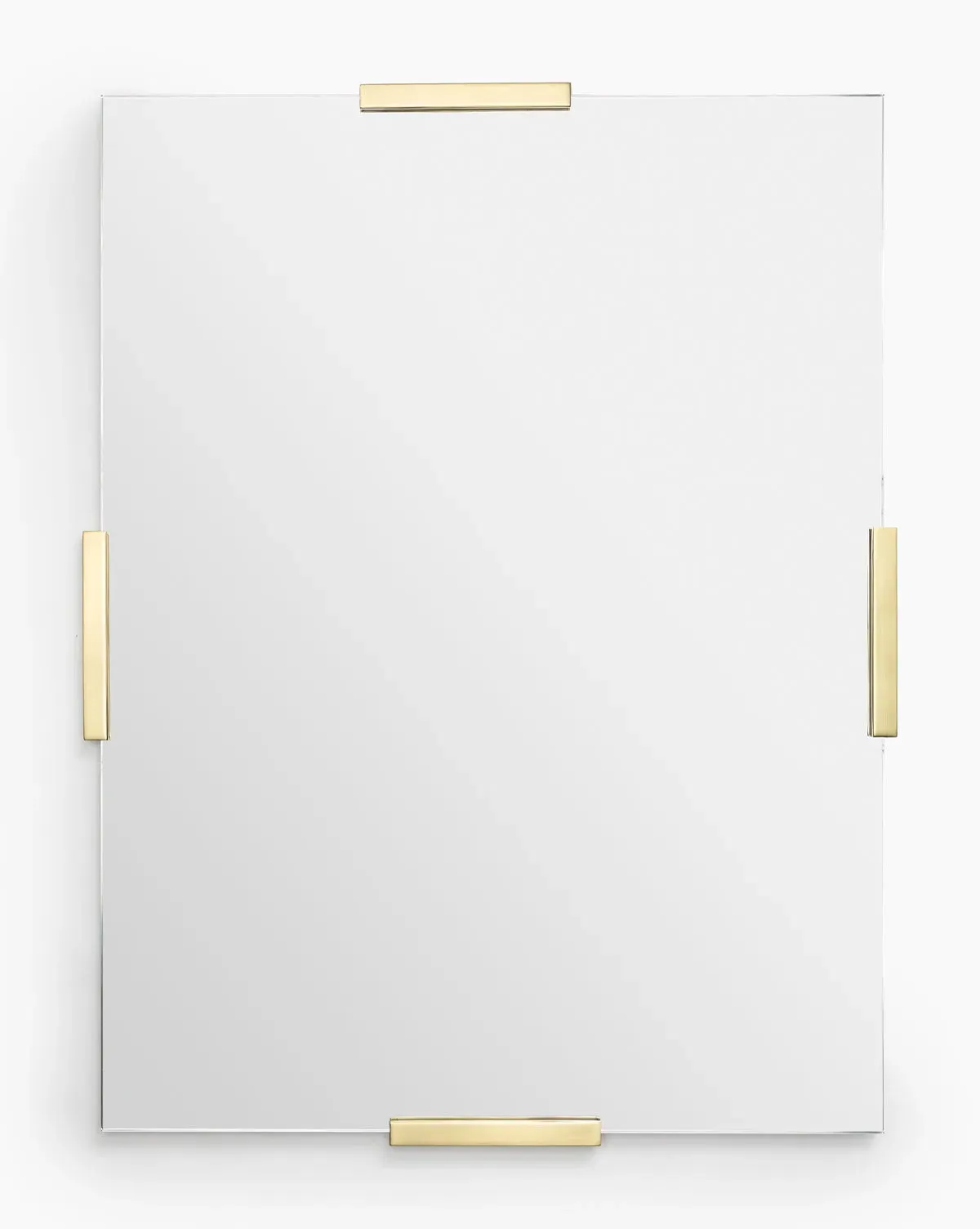 Slade Frameless Mirror - Brass product