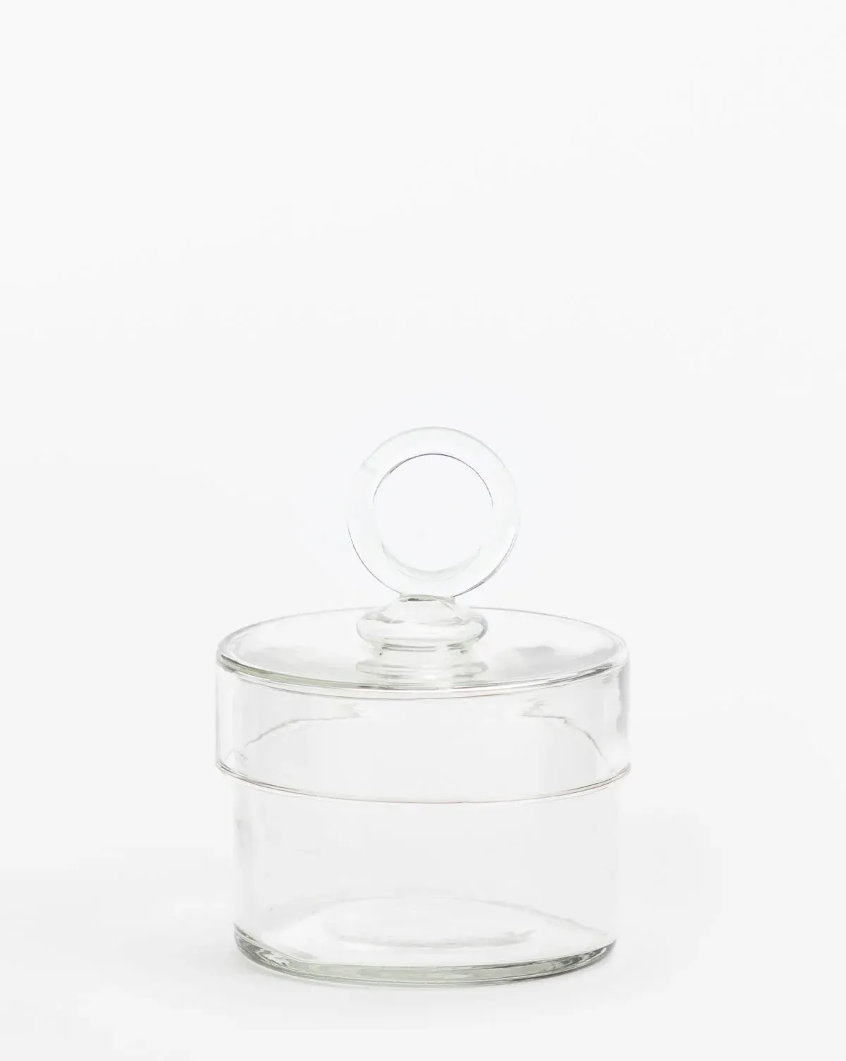 Small Glass Lidded Canister - Glass product