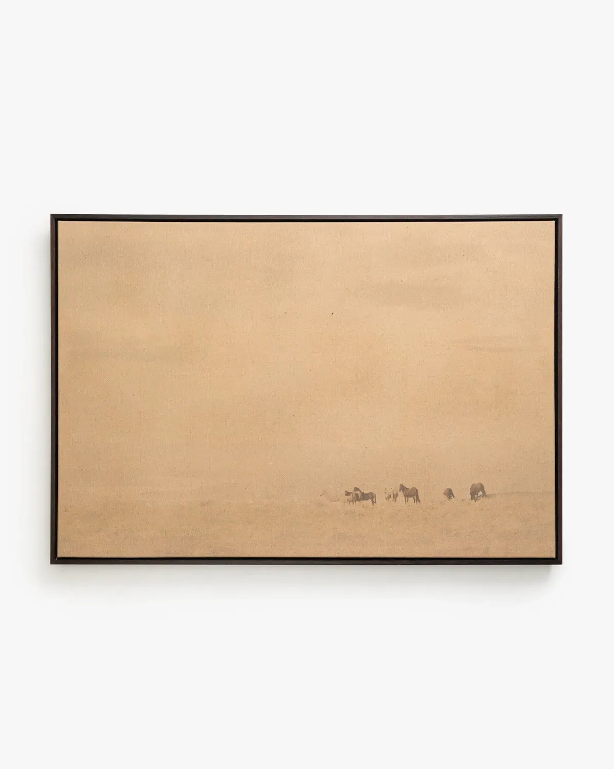 Smokey Pasture Giclee Print - Espresso, Canvas product