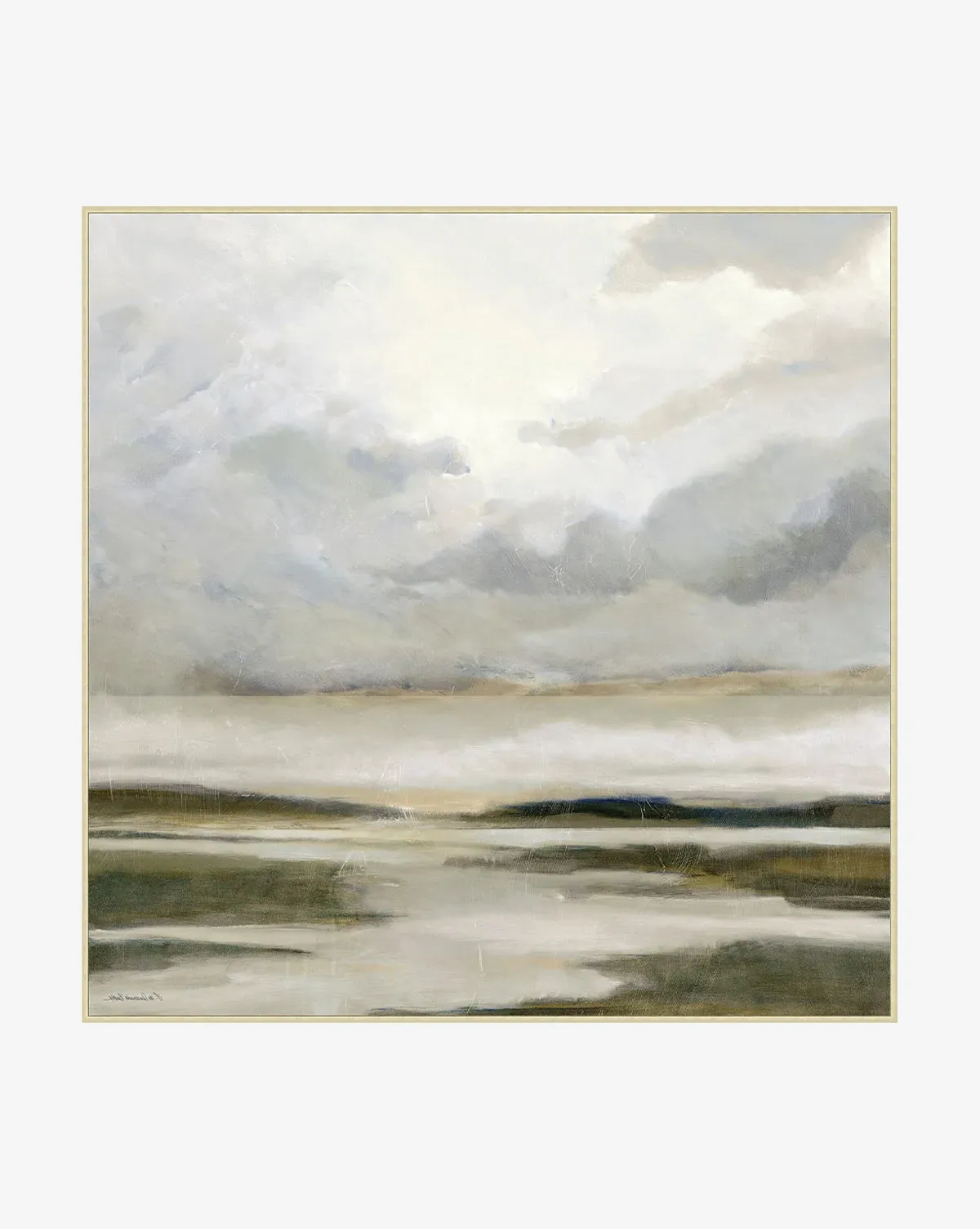 Southern Wetland Framed Canvas Wall Art product