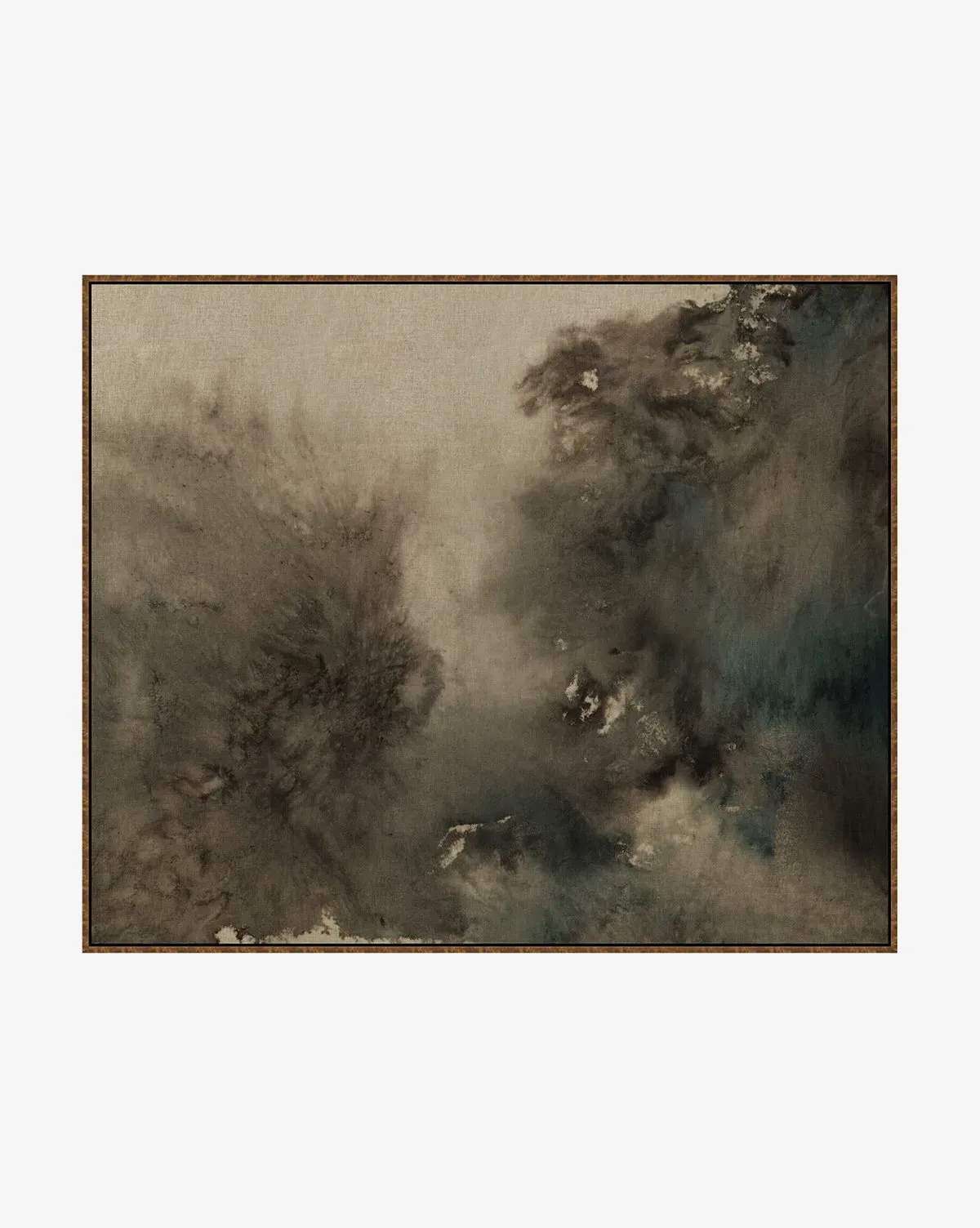 Spilled Ink Abstract Giclee Print - Bronze product