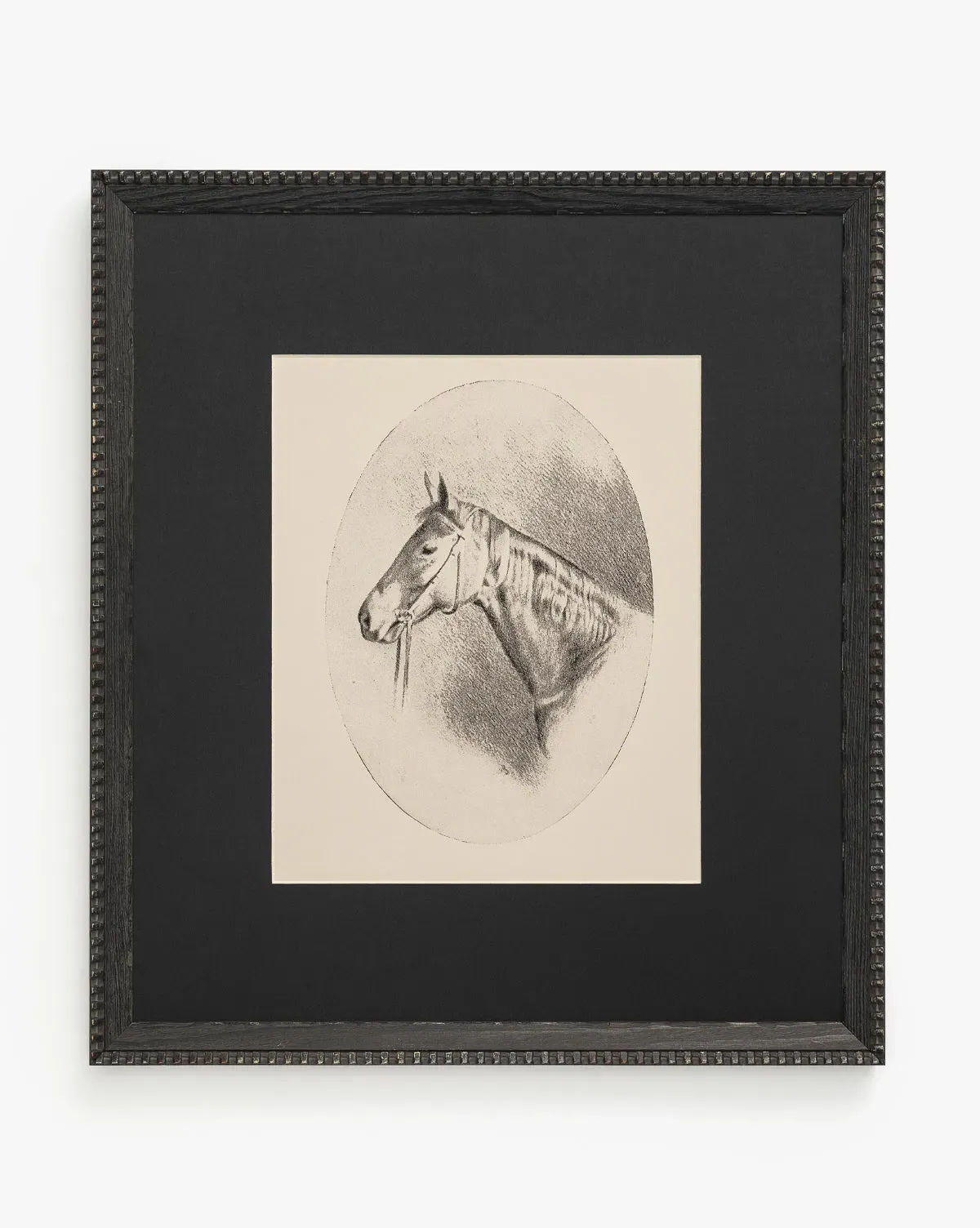 Spirit Horse Portrait Artwork - Black Frame product