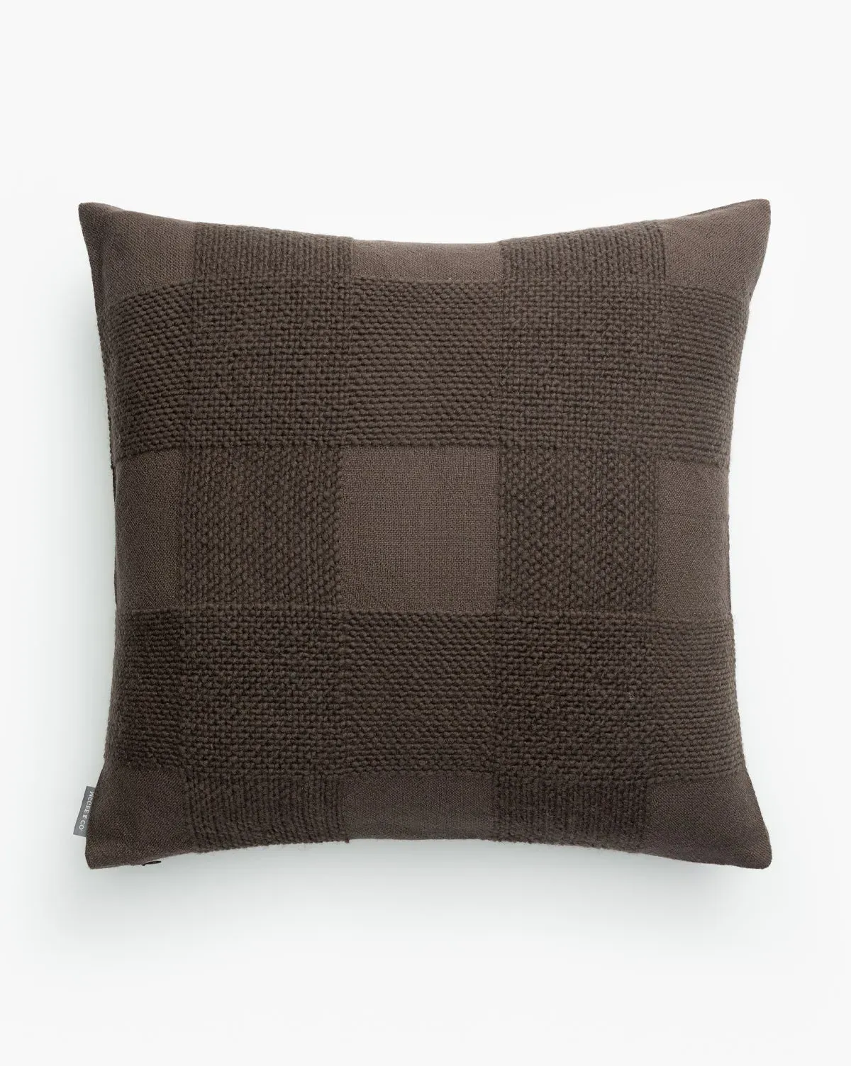 Stanley Pillow Cover - Brown, Wool Acrylic Blend product
