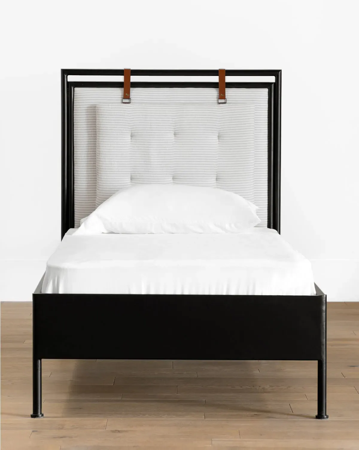 Sutherland Twin Size Bed Frame - Grey, Metal product
