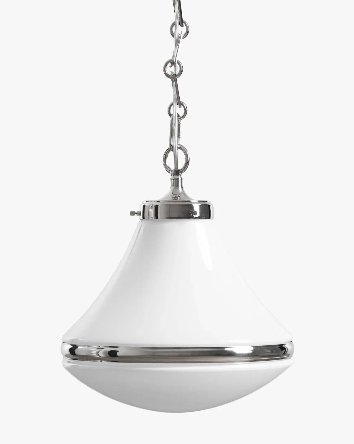 Sutter Pendant Light - Polished Nickel, Glass product