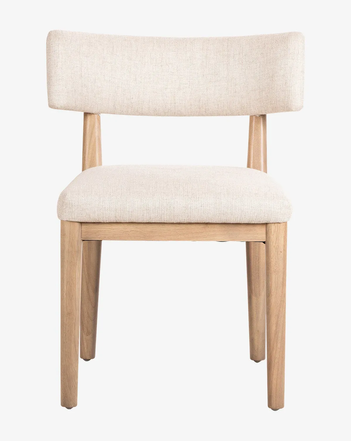 Swift Upholstered Dining Chair - Off-White, Fabric product