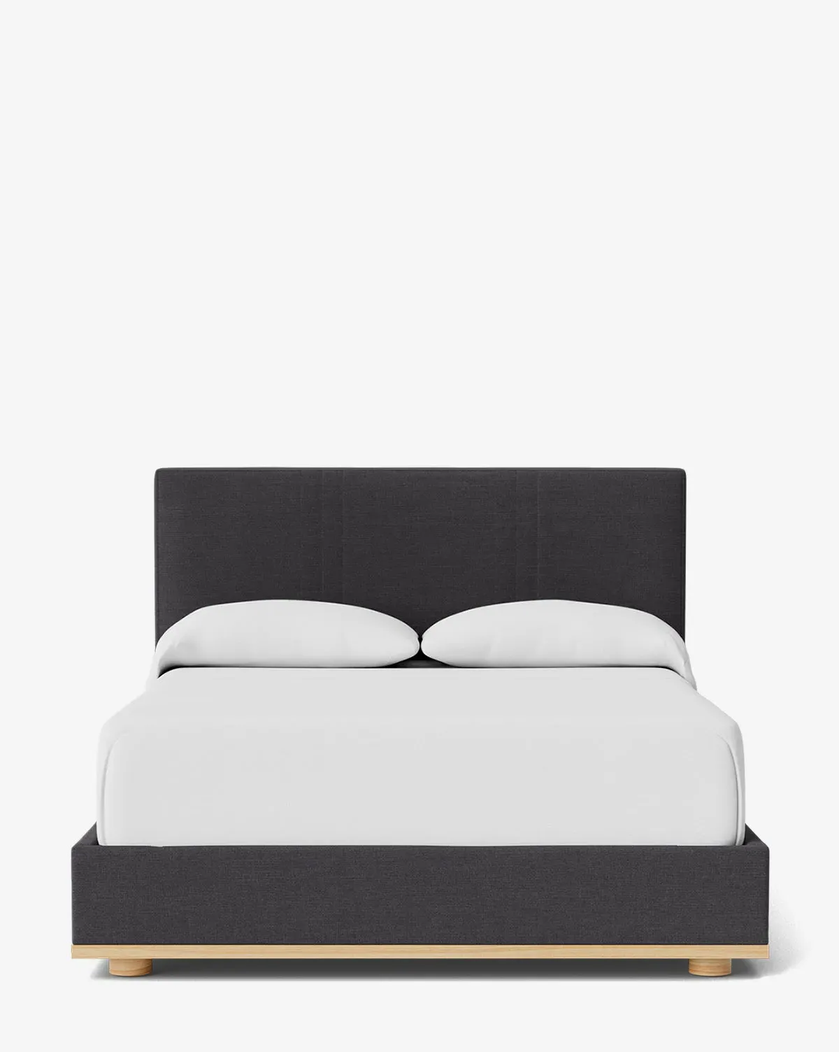 Taylor Pleated Queen Size Bed - Slate, Crypton product