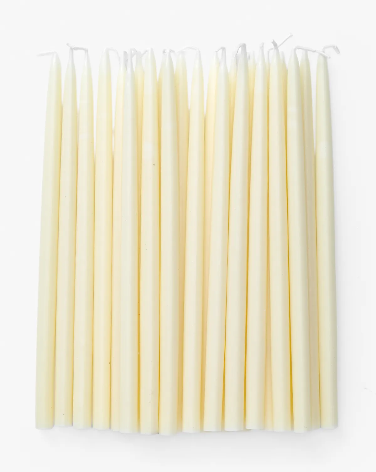 Thin Taper Candles Set of 24 - Ivory product