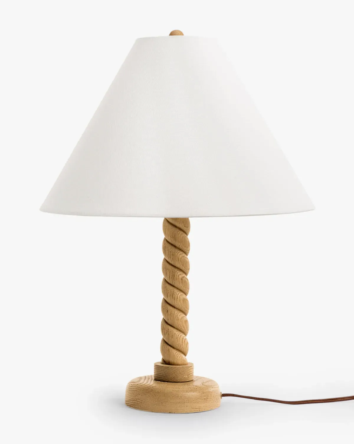 Thurston Table Lamp - Wood, Linen product