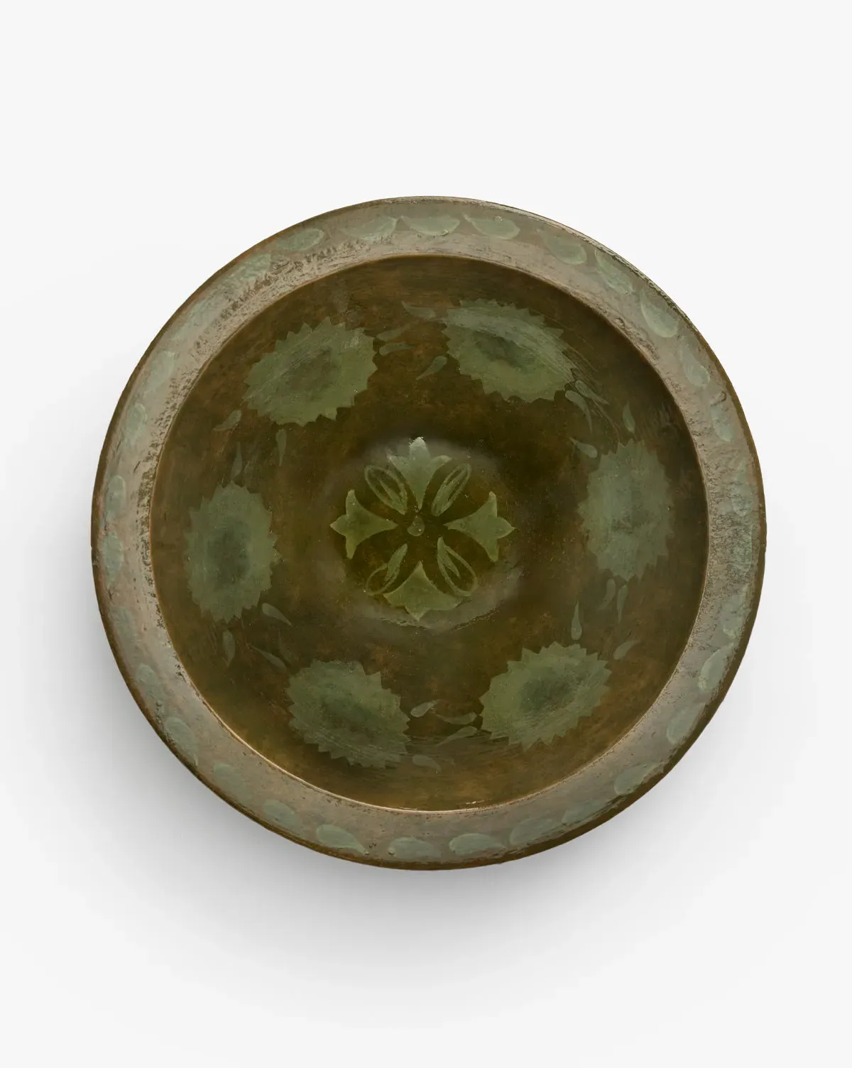 Tilbury Hand-Painted Terracotta Bowl product