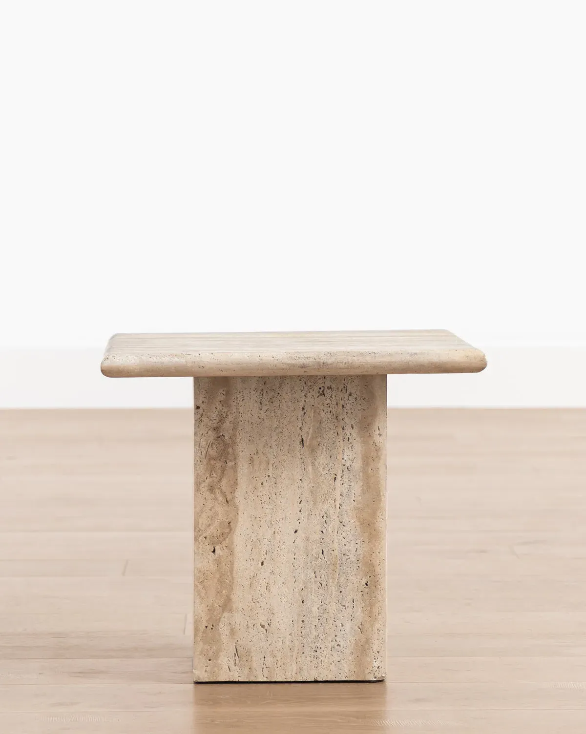 Travertine Side Table - Travertine Marble product