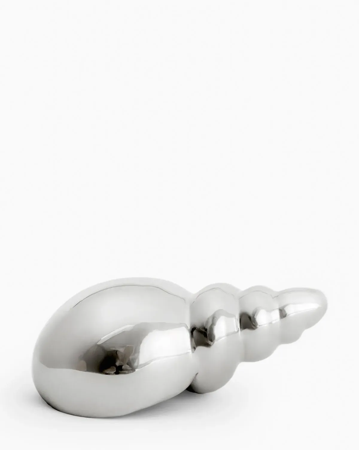 Tulip Shell Decorative Object - Brass, Polished Nickel product