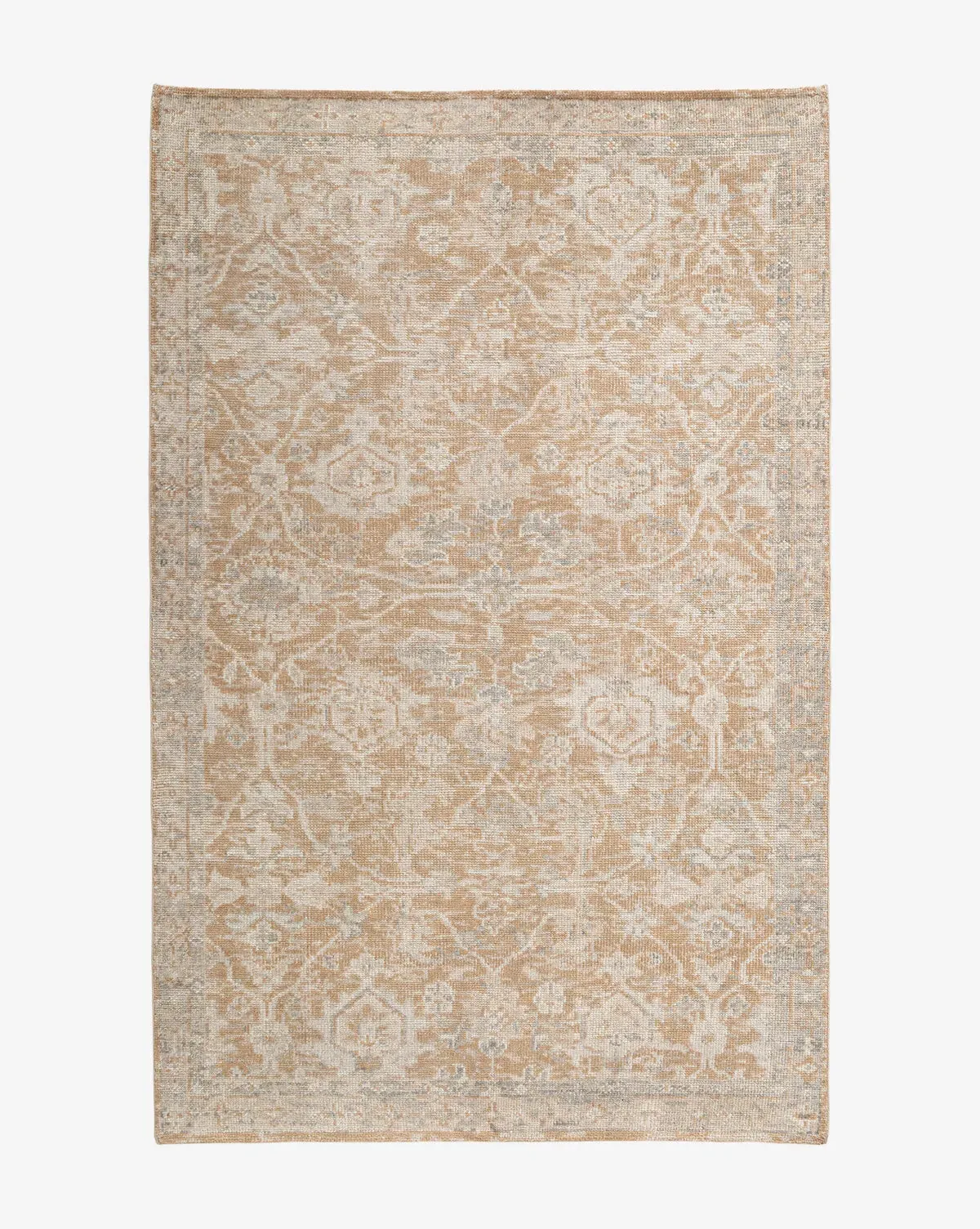Vanderwood Hand-Knotted Rug 6x9 - Grey, Wool product