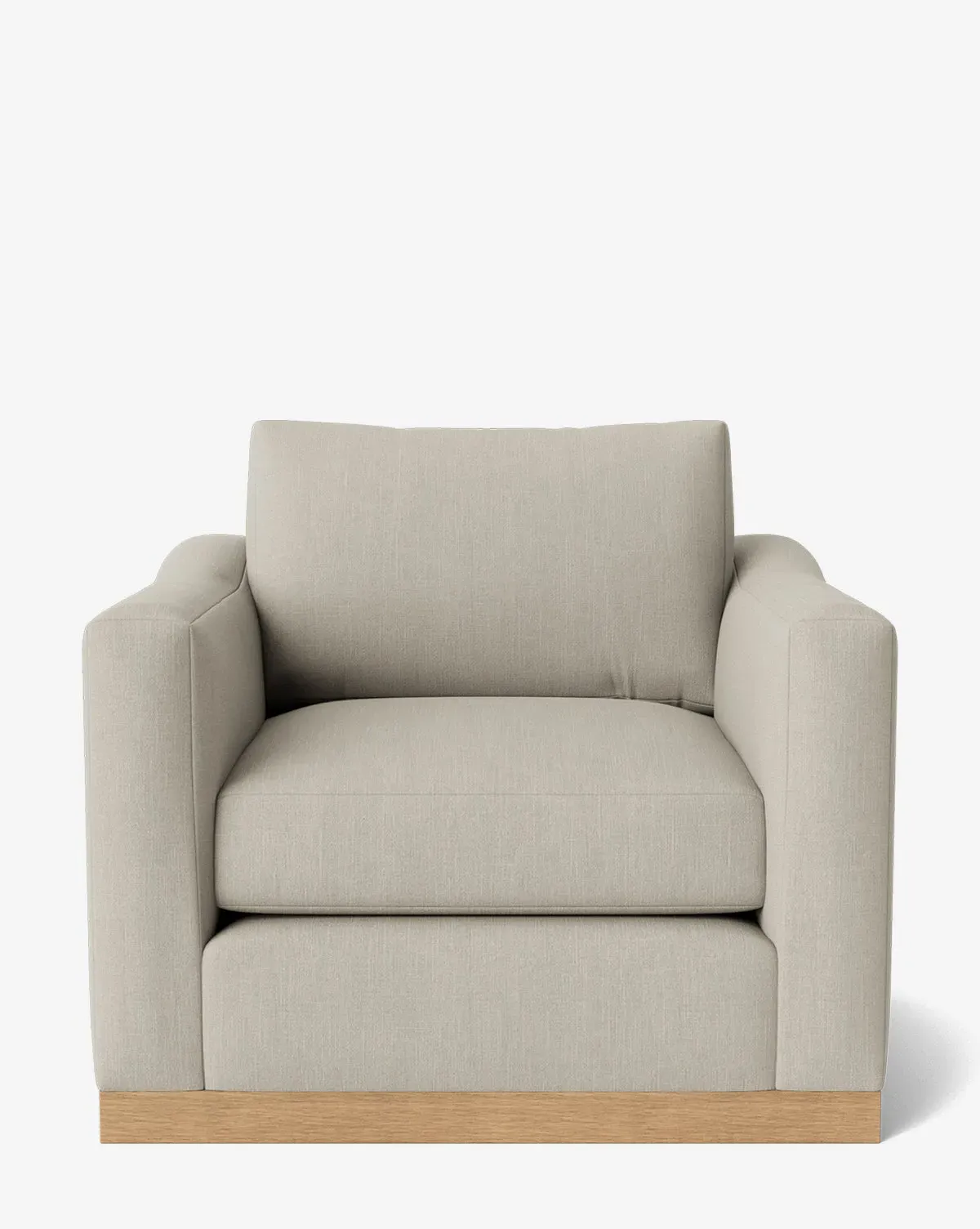 Vernon Lounge Chair - Belgian Linen, Basalt product