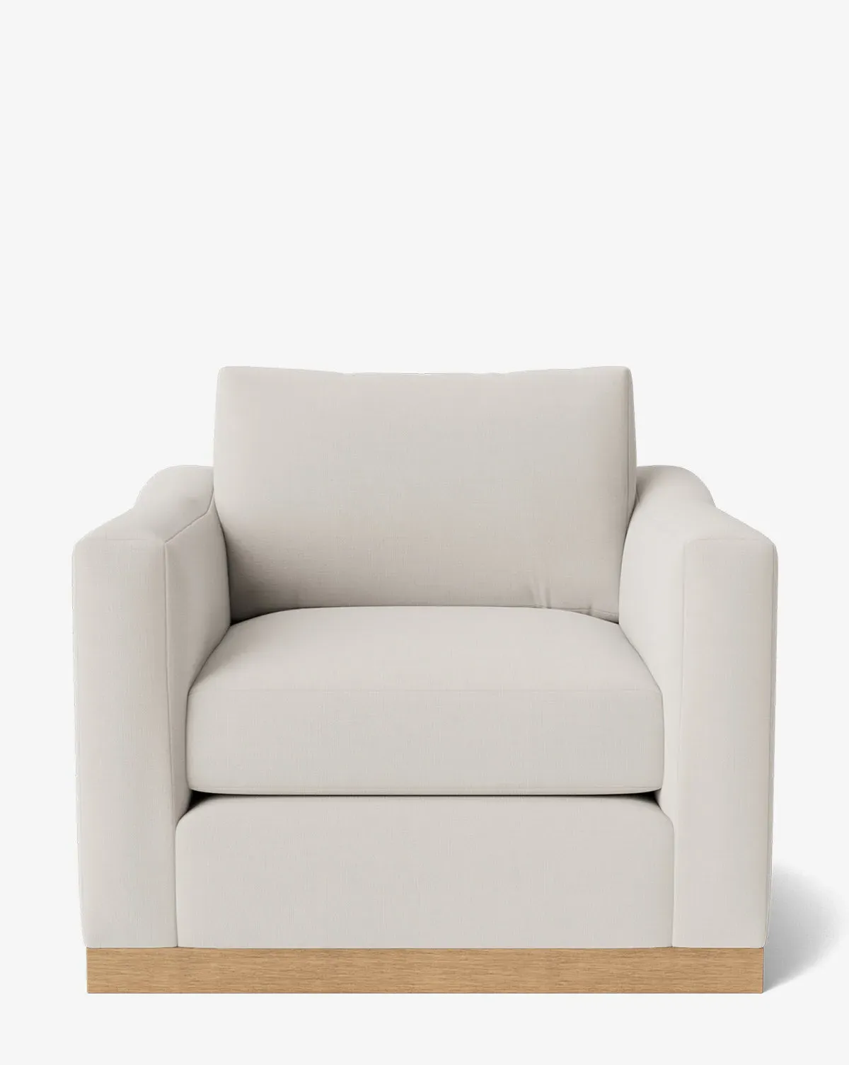 Vernon Lounge Chair - Blanc, Crypton product