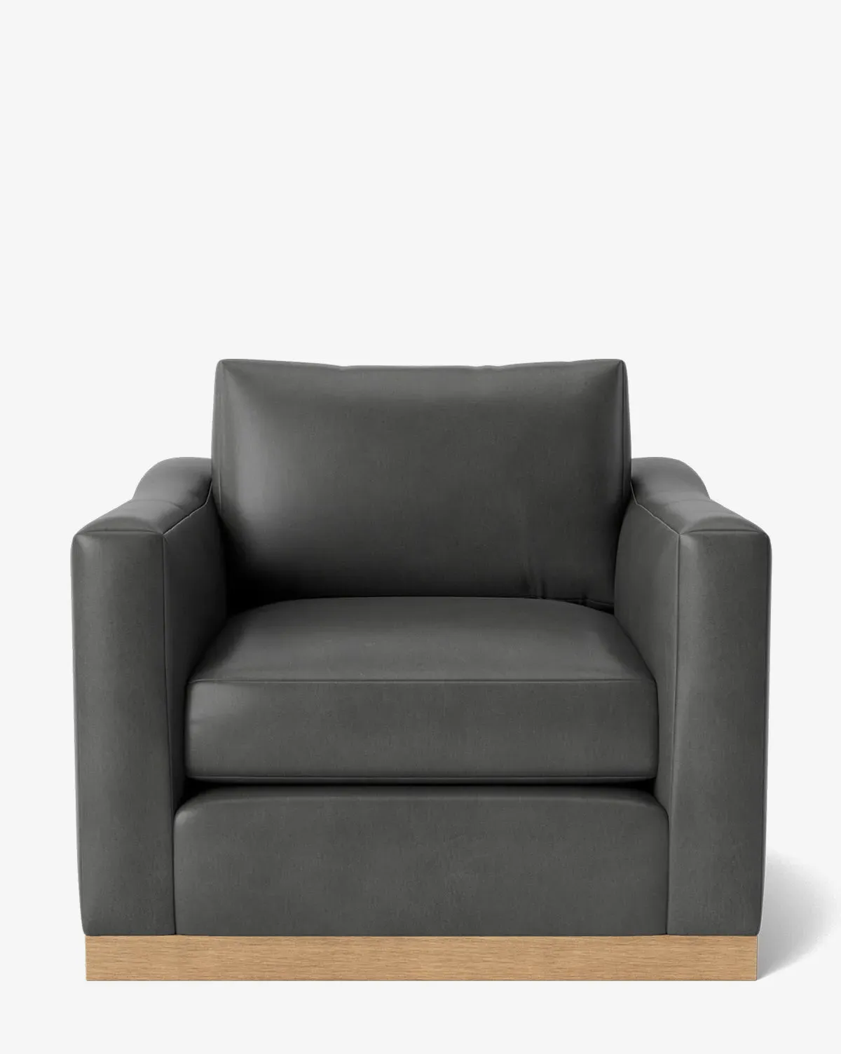 Vernon Lounge Chair - Flint, Leather product