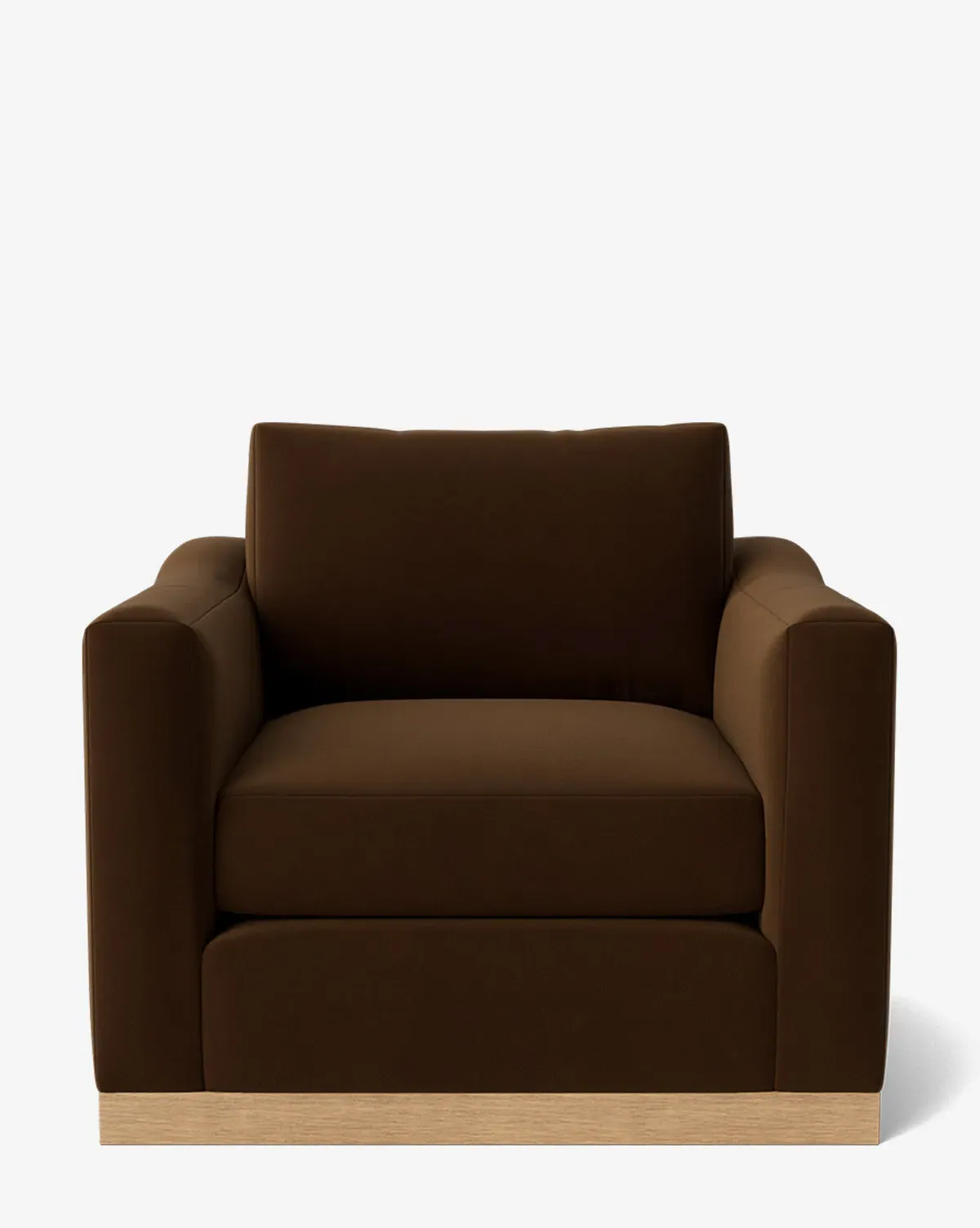 Vernon Lounge Chair - Praline, Velvet product