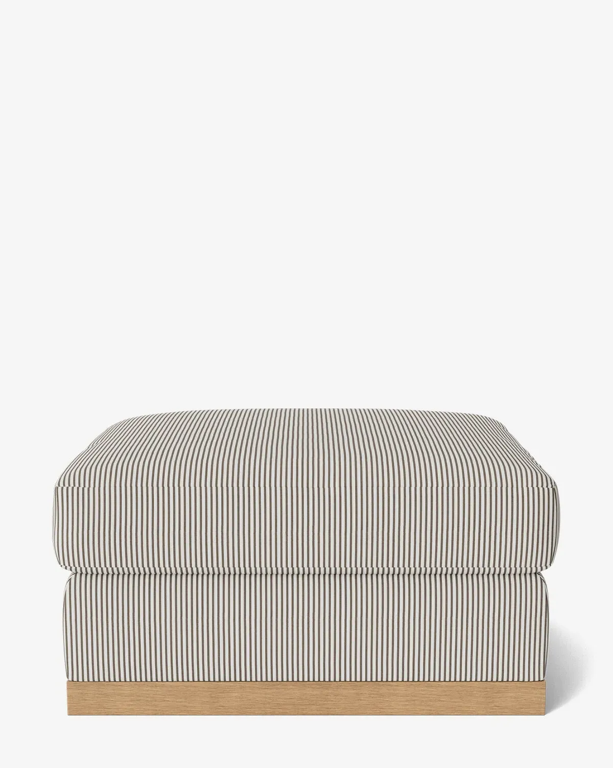 Vernon Modular Ottoman - Iron, Perennials Fabric product