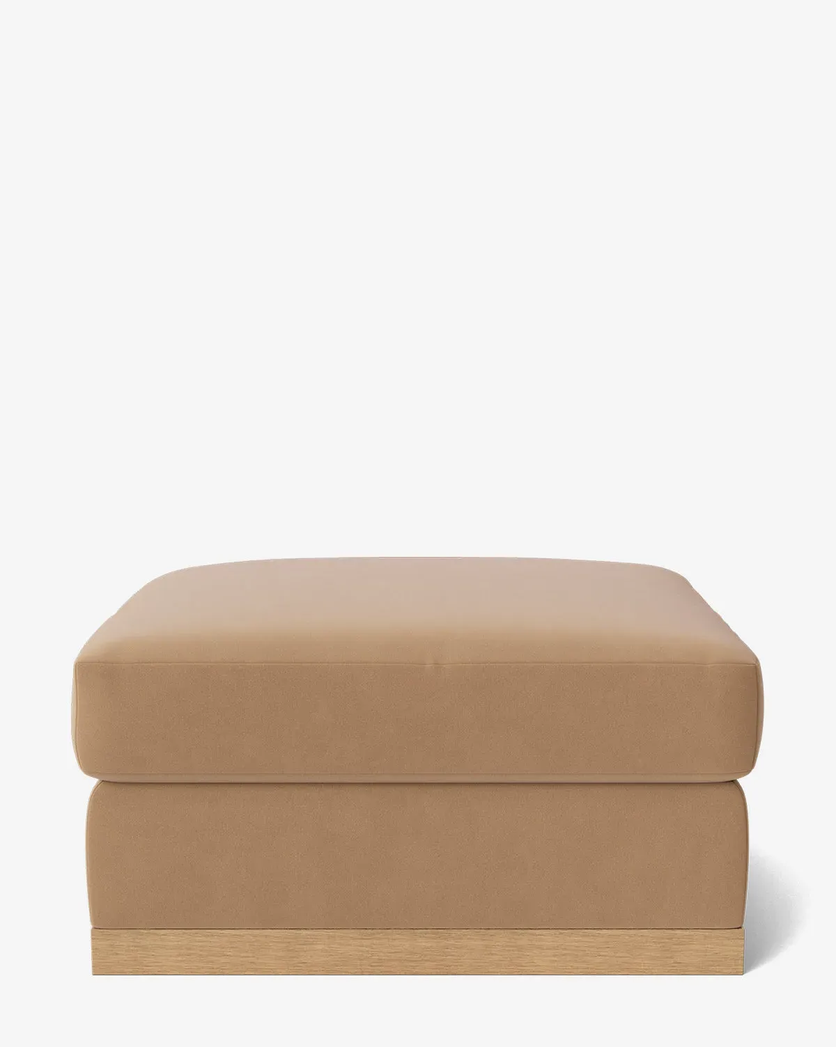 Vernon Modular Ottoman - Toffee, Velvet product