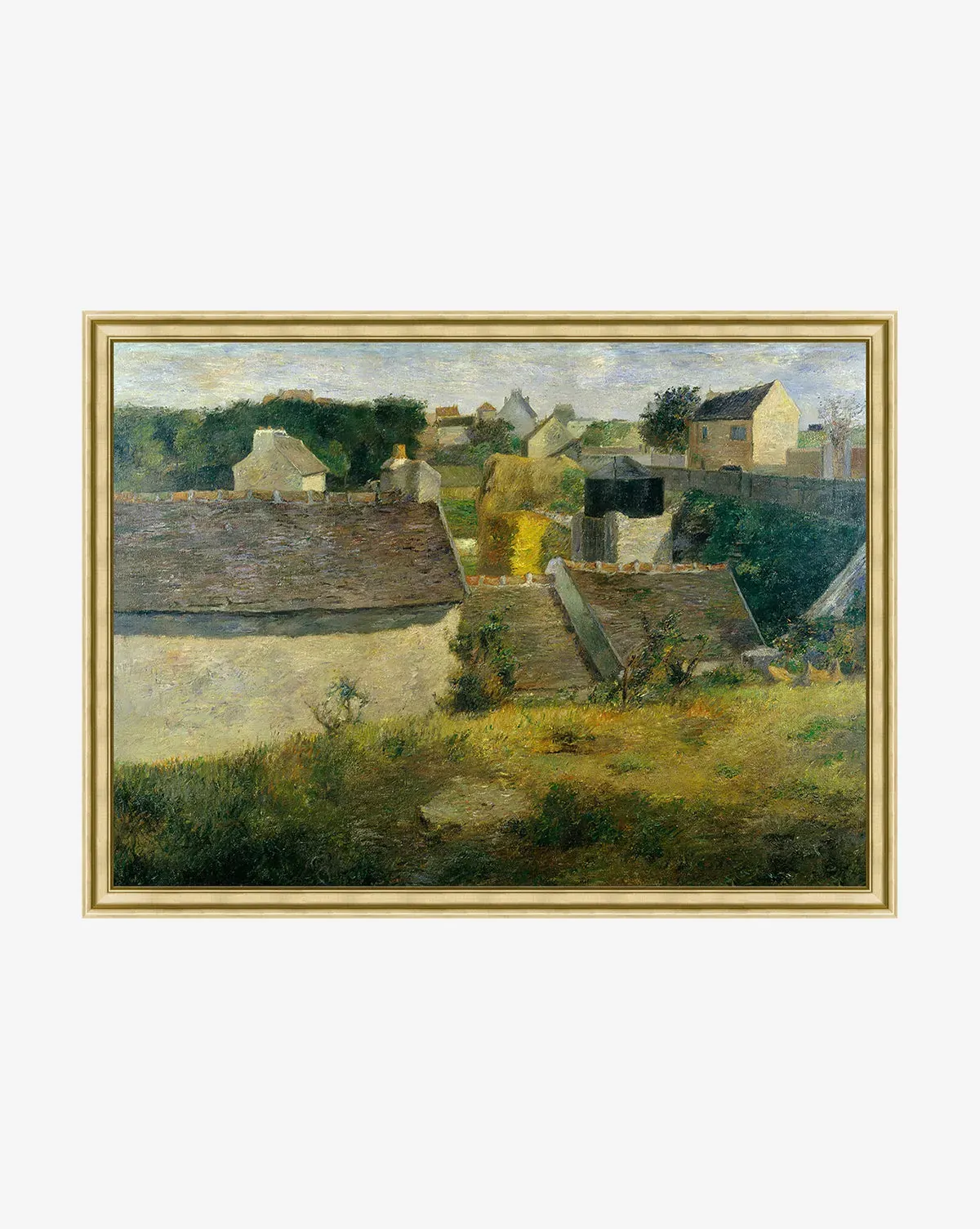 Village Impression Framed Wall Art product