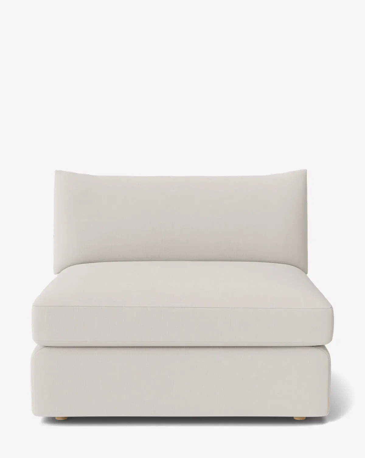 Vivienne Modular Armless Chair - Blanc Crypton product