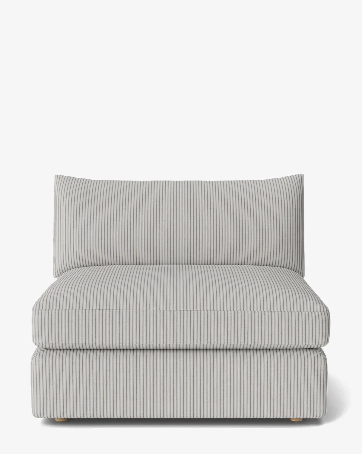Vivienne Modular Armless Sofa - Taupe, Perennials Fabric product
