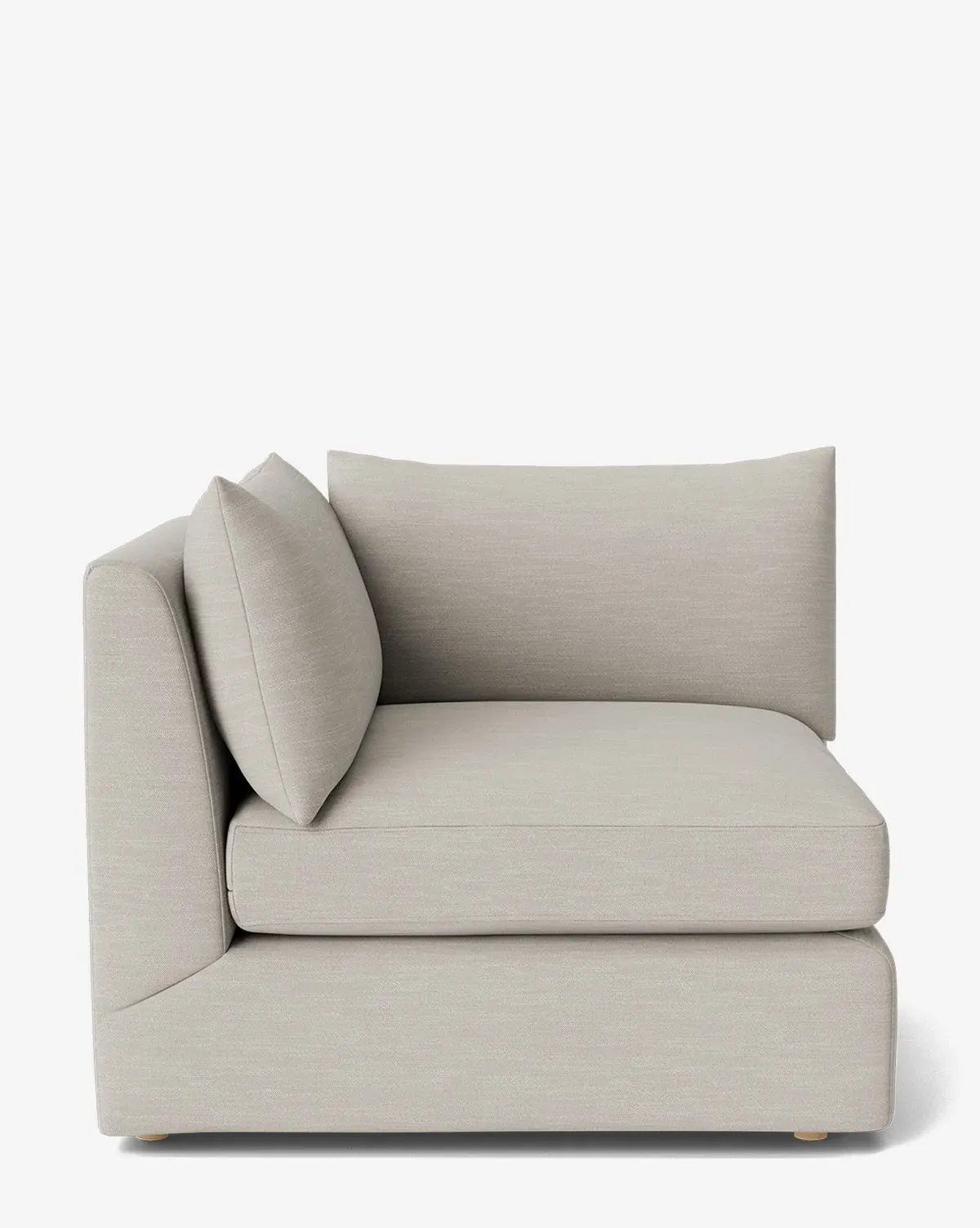 Vivienne Modular Corner Sofa - White, Perennials Fabric product